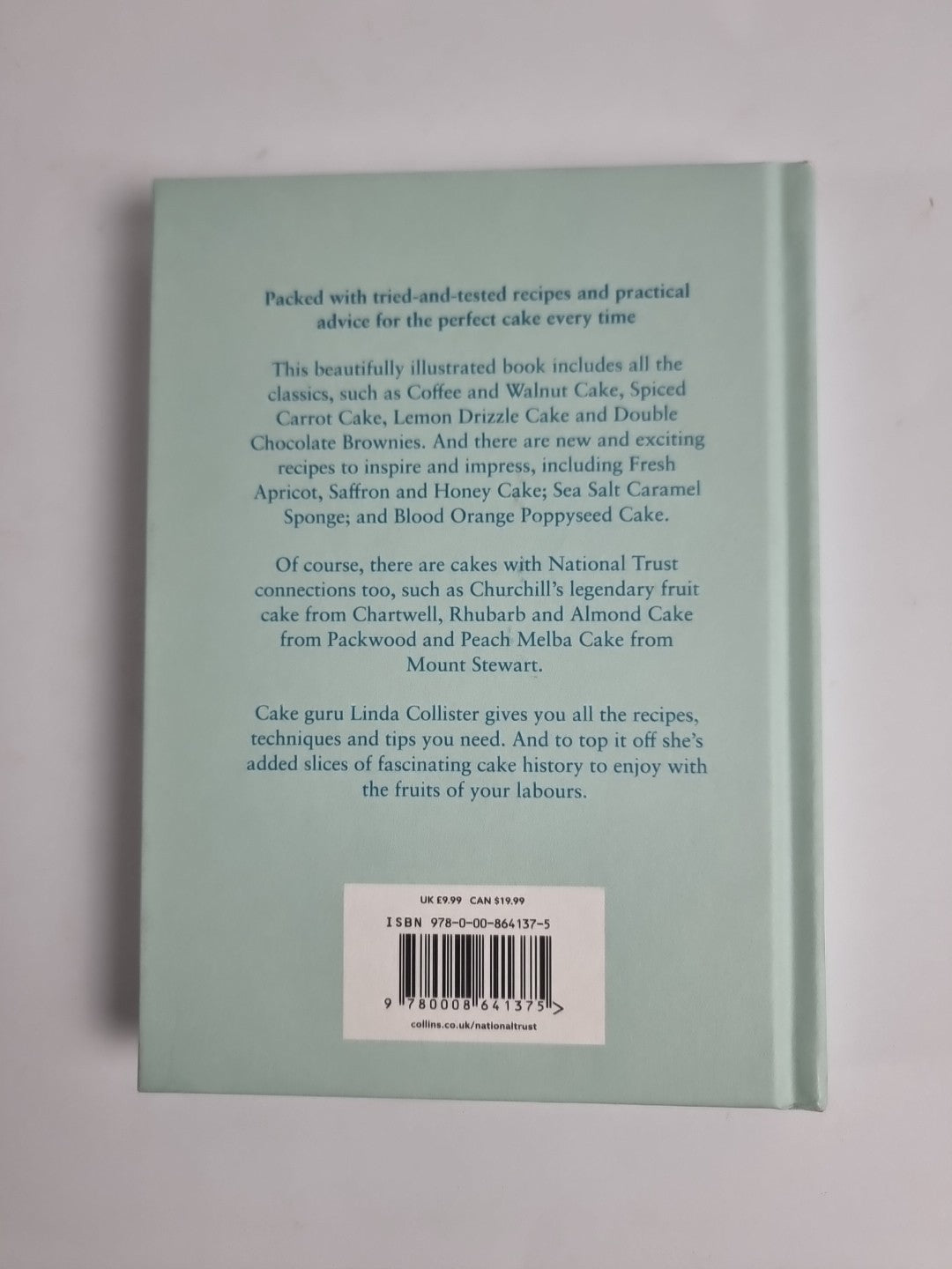 Book of Cakes (National Trust) by Linda Collister 9780008641375 NEW