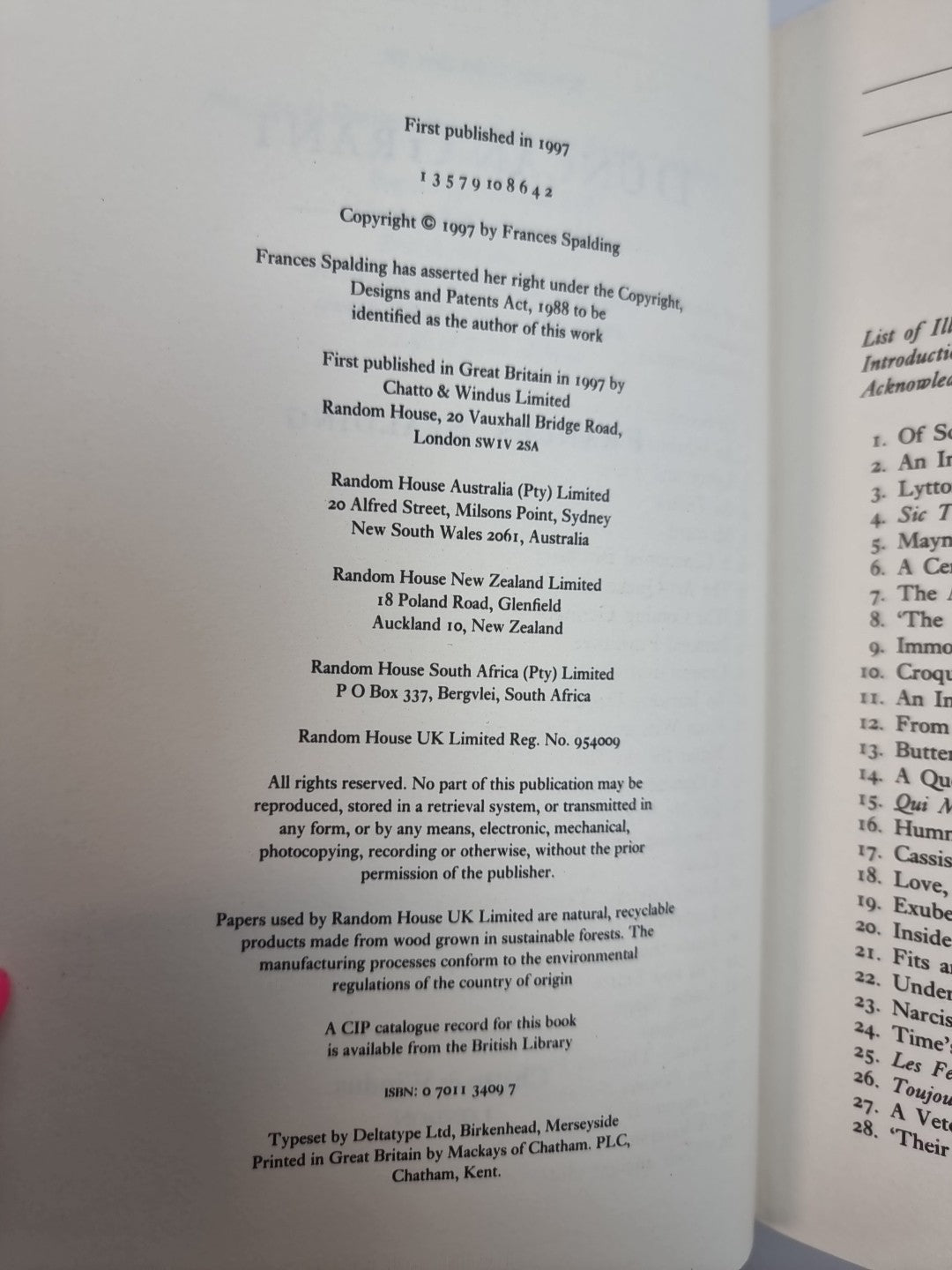 Duncan Grant: A Biography, Frances Spalding, New 1st Edition