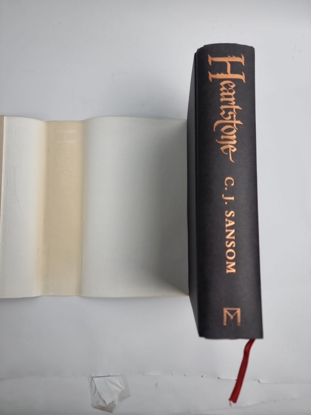 C J Sansom- Shardlake - Heartstone - Signed First Edition- 2010
