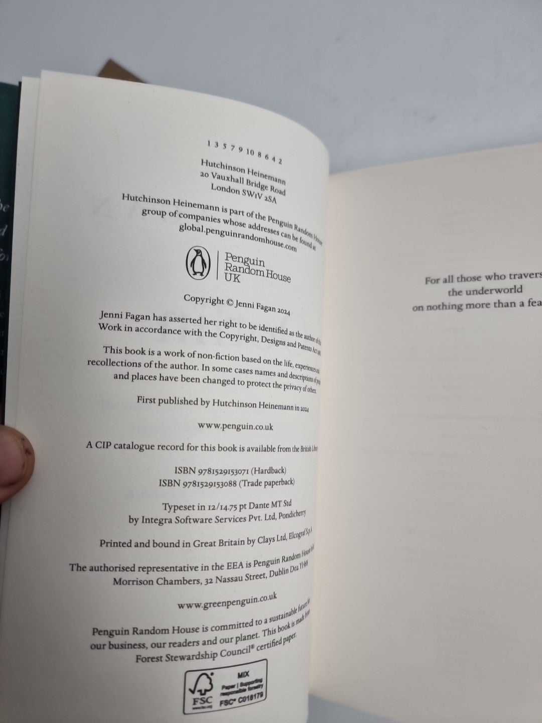 Ootlin by Dr Jenni Fagan First Edition NEW