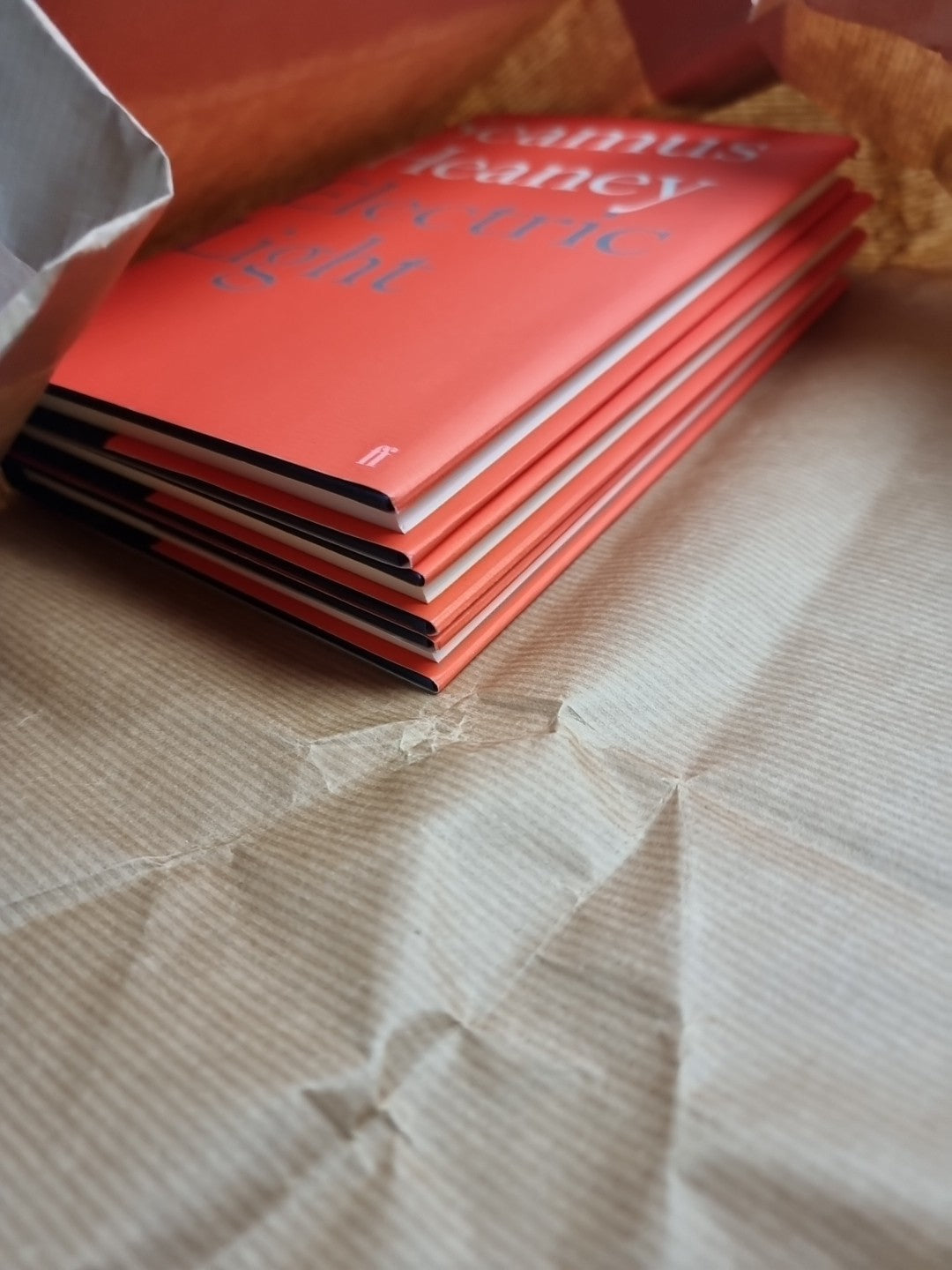 Electric Light by Seamus Heaney Faber 2001 UK HB 1st Edition, 1st Print NEW