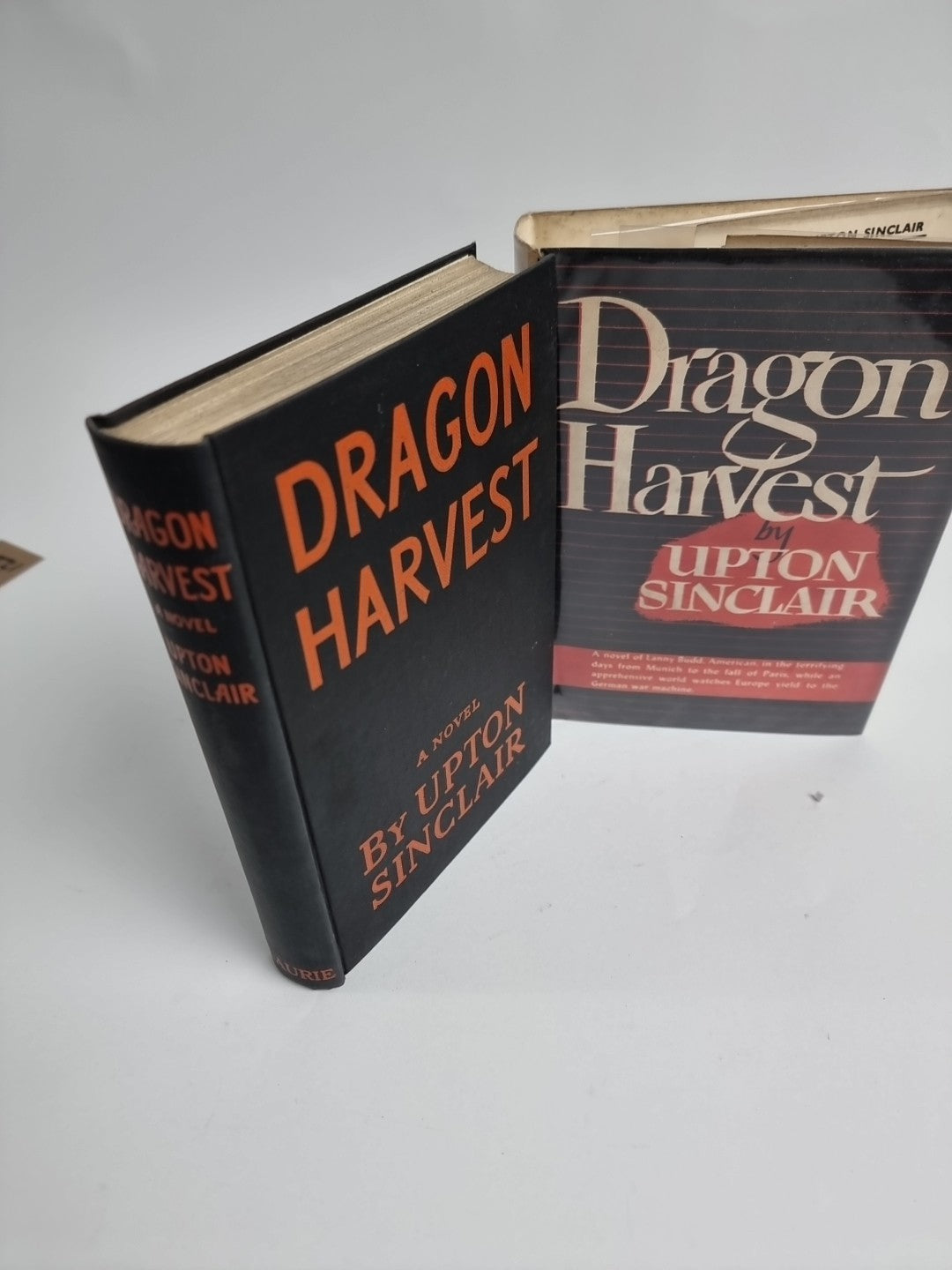 SINCLAIR, UPTON (1878-1968) Dragon harvest 1945 1st Edition 1st Print Hardcover