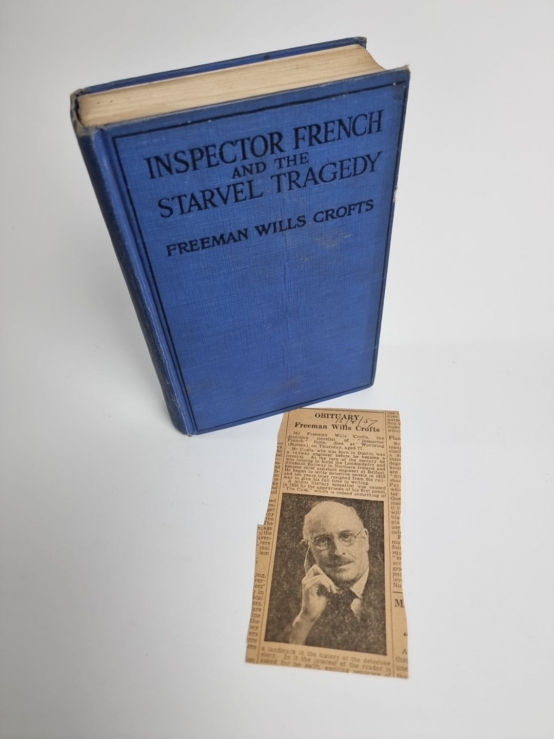 Inspector French and the Starvel Tragedy" Freeman Crofts - 1927 1st Edition.