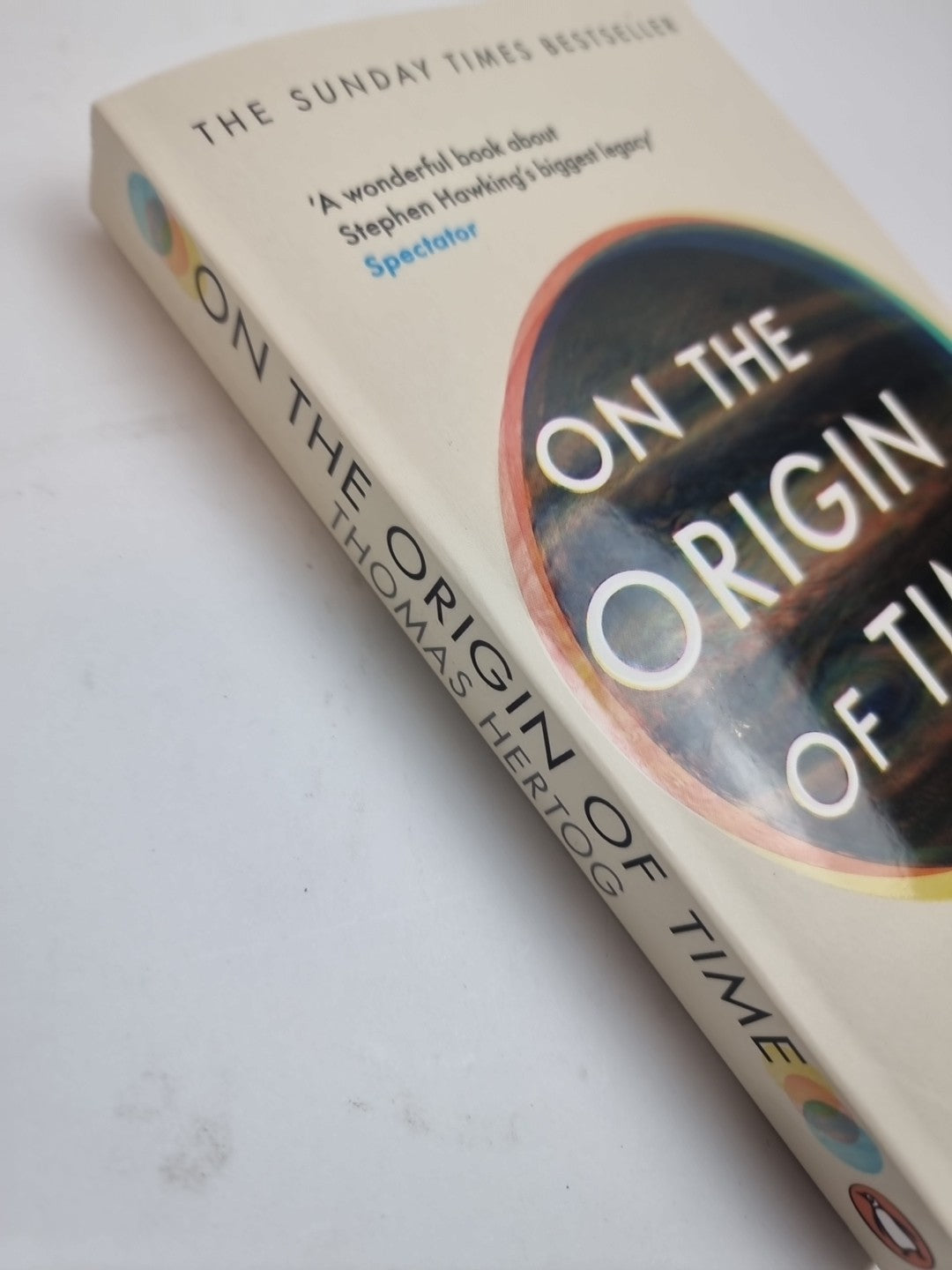 On the Origin of Time Thomas Hertog - Free Tracked Delivery New
