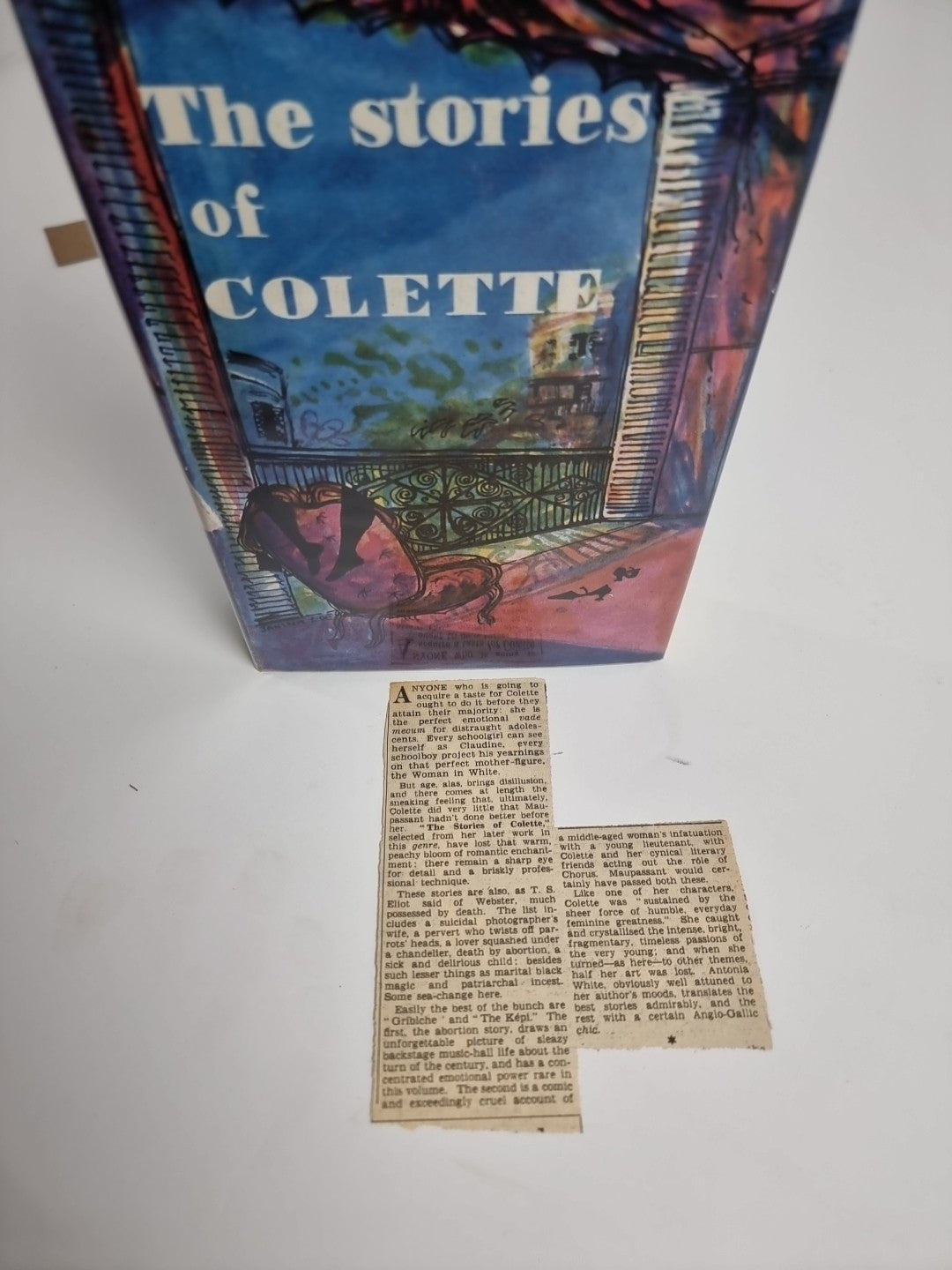 The Stories Of Colette By Antonia White 1958 1st Edition Unread..Rare..
