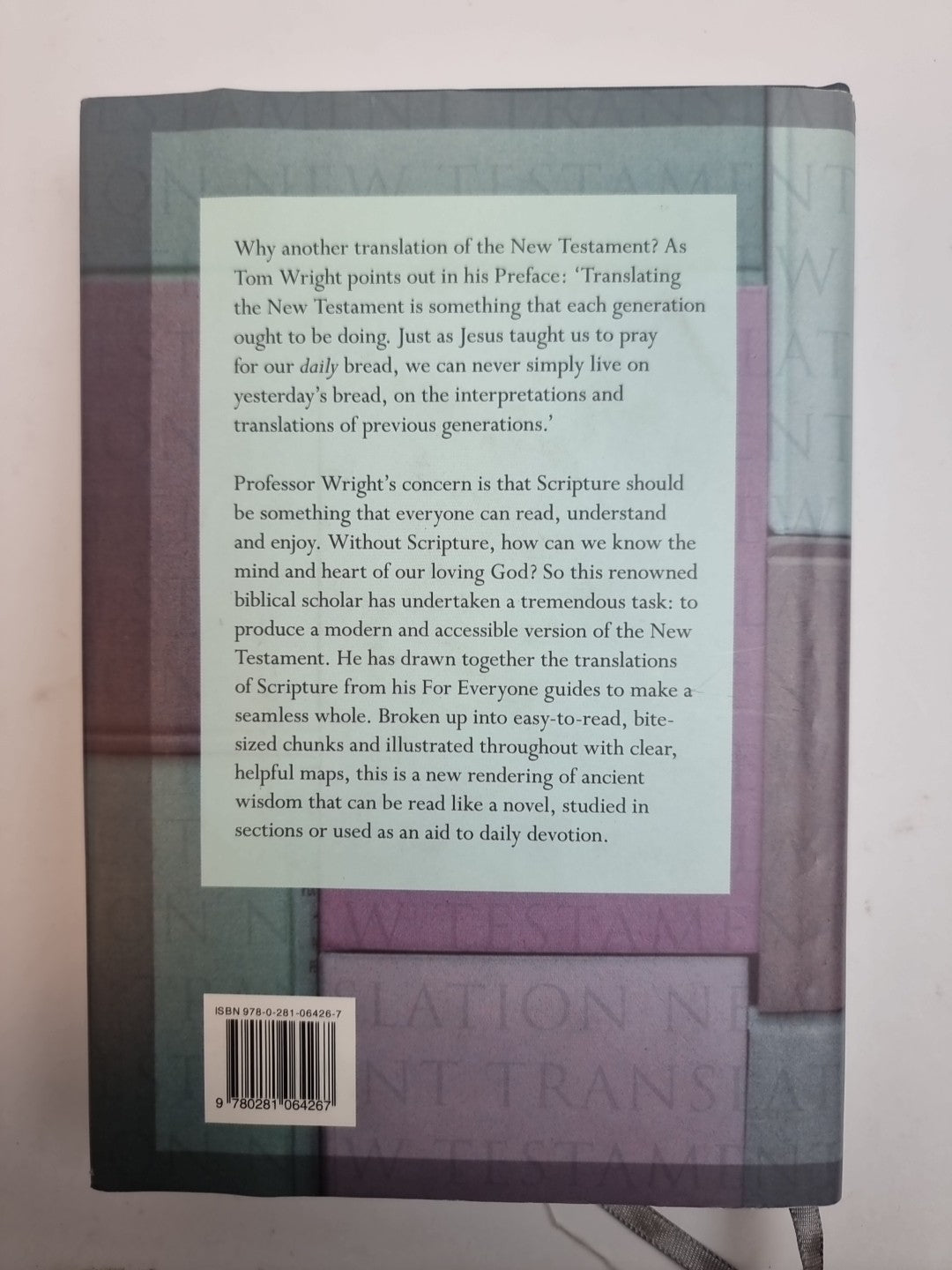 The New Testament for Everyone By Tom Wright New Hardcover