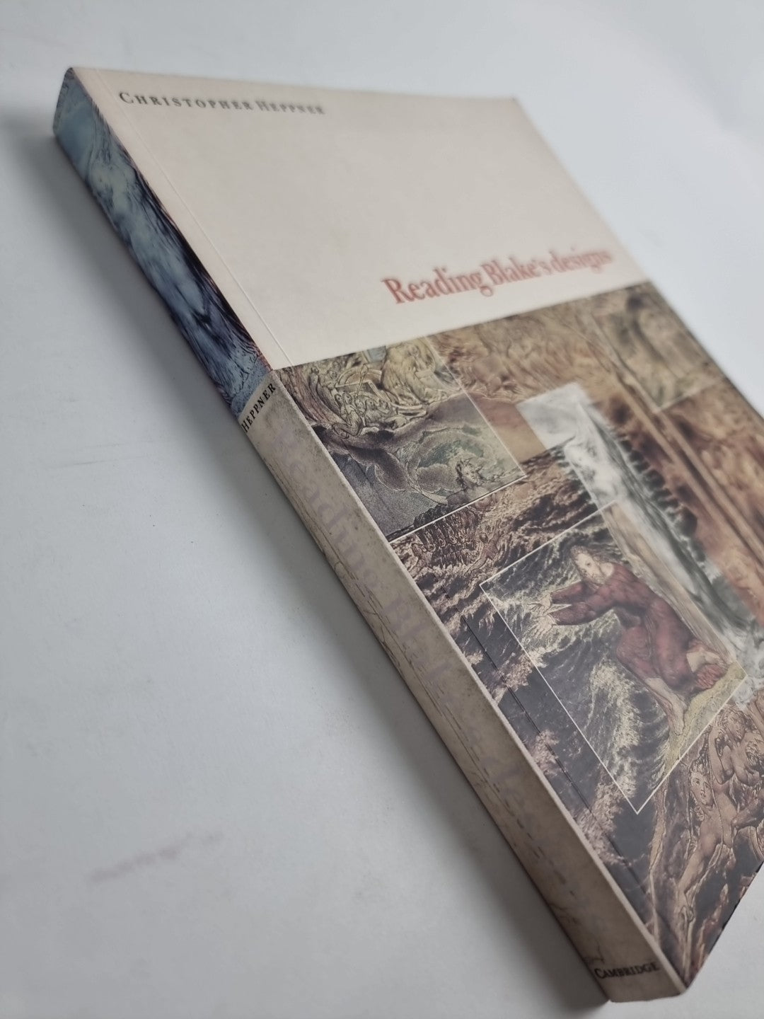Reading Blake's Designs by Christopher Heppner (Paperback, 1997) unread