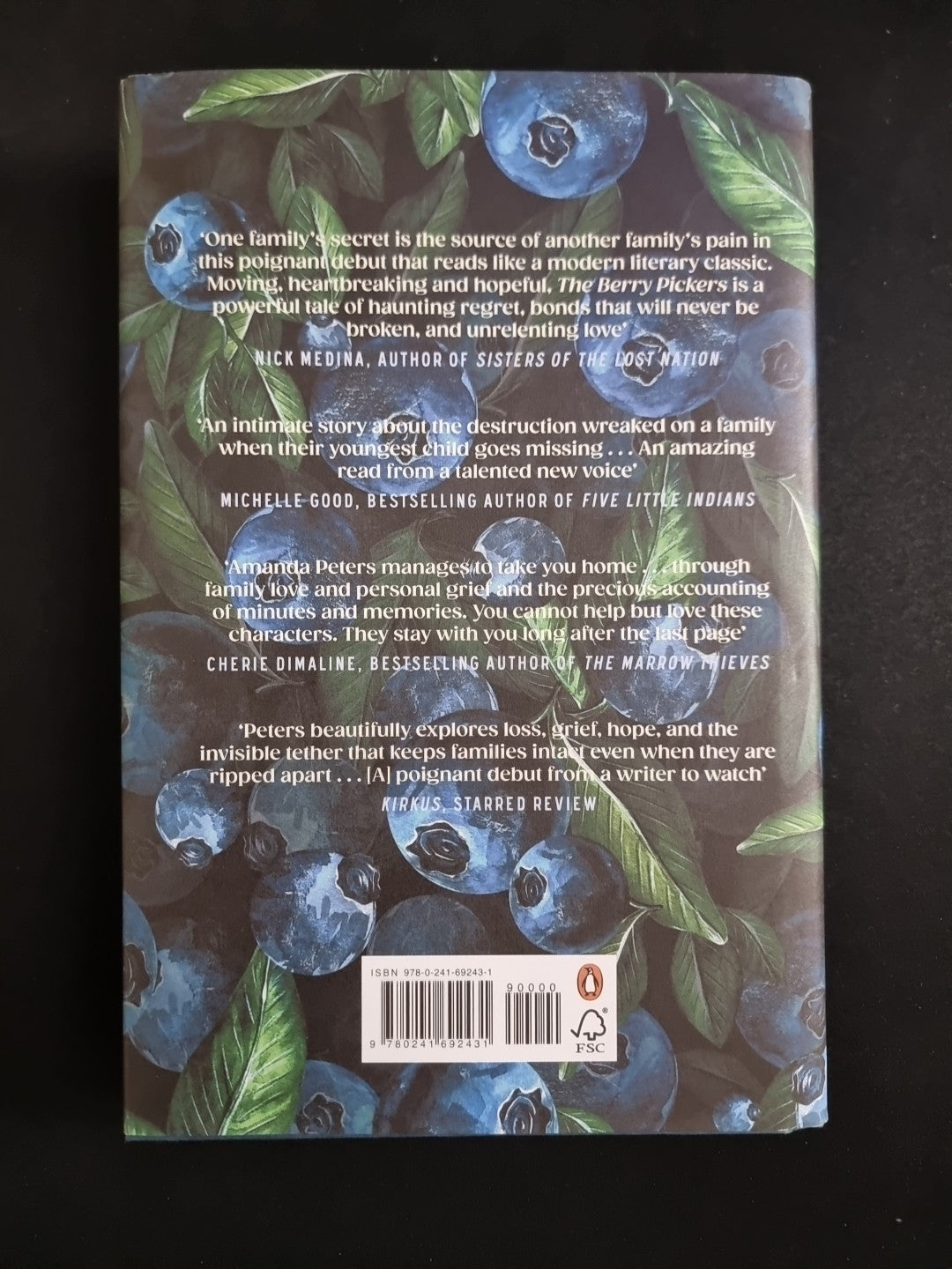 The Berry Pickers Amanda Peters - 1st Edition