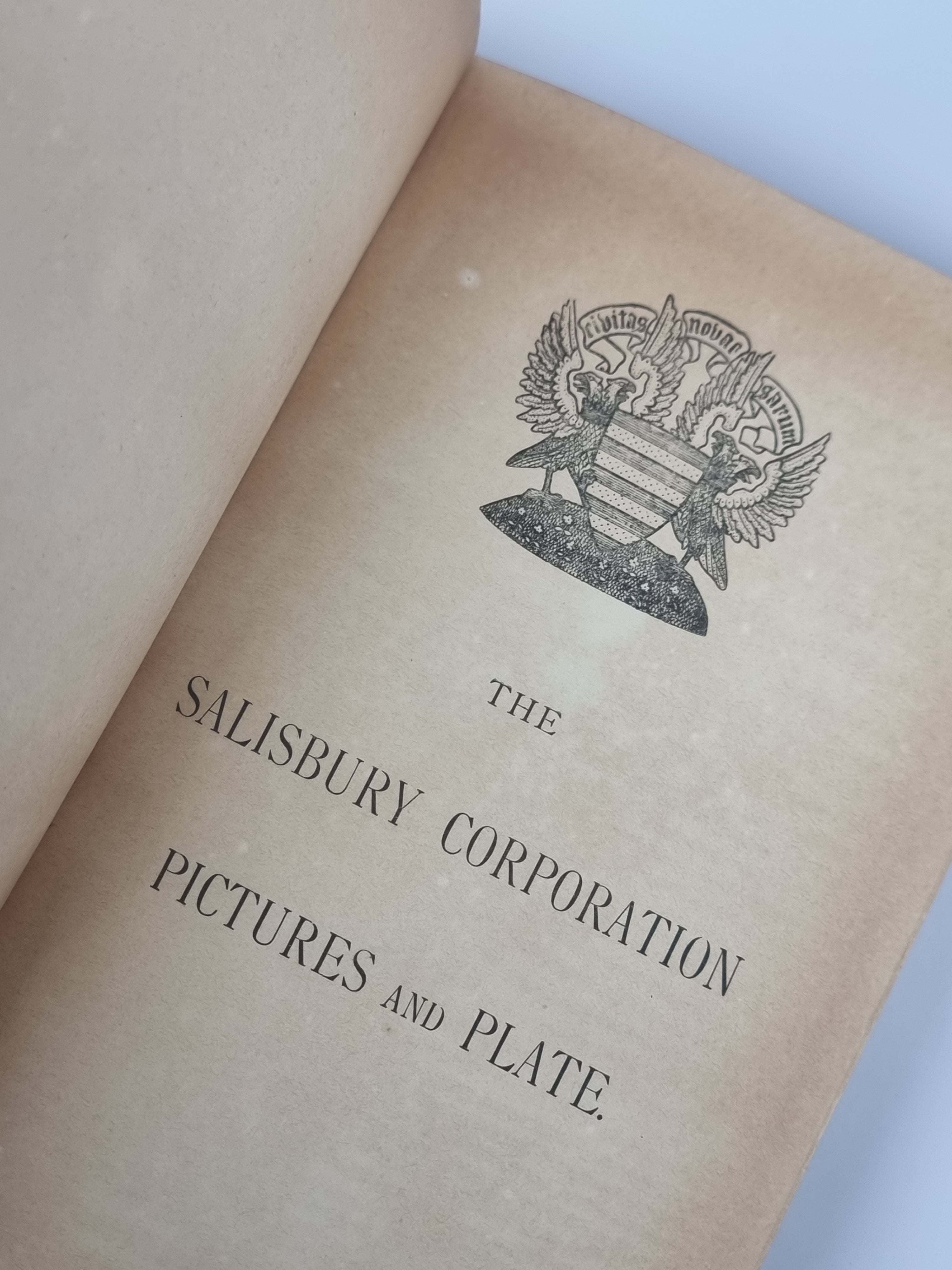 The Salisbury Corporation: Pictures and Plate, Alderman Charles Haskins, J.P — 1st Ed.
