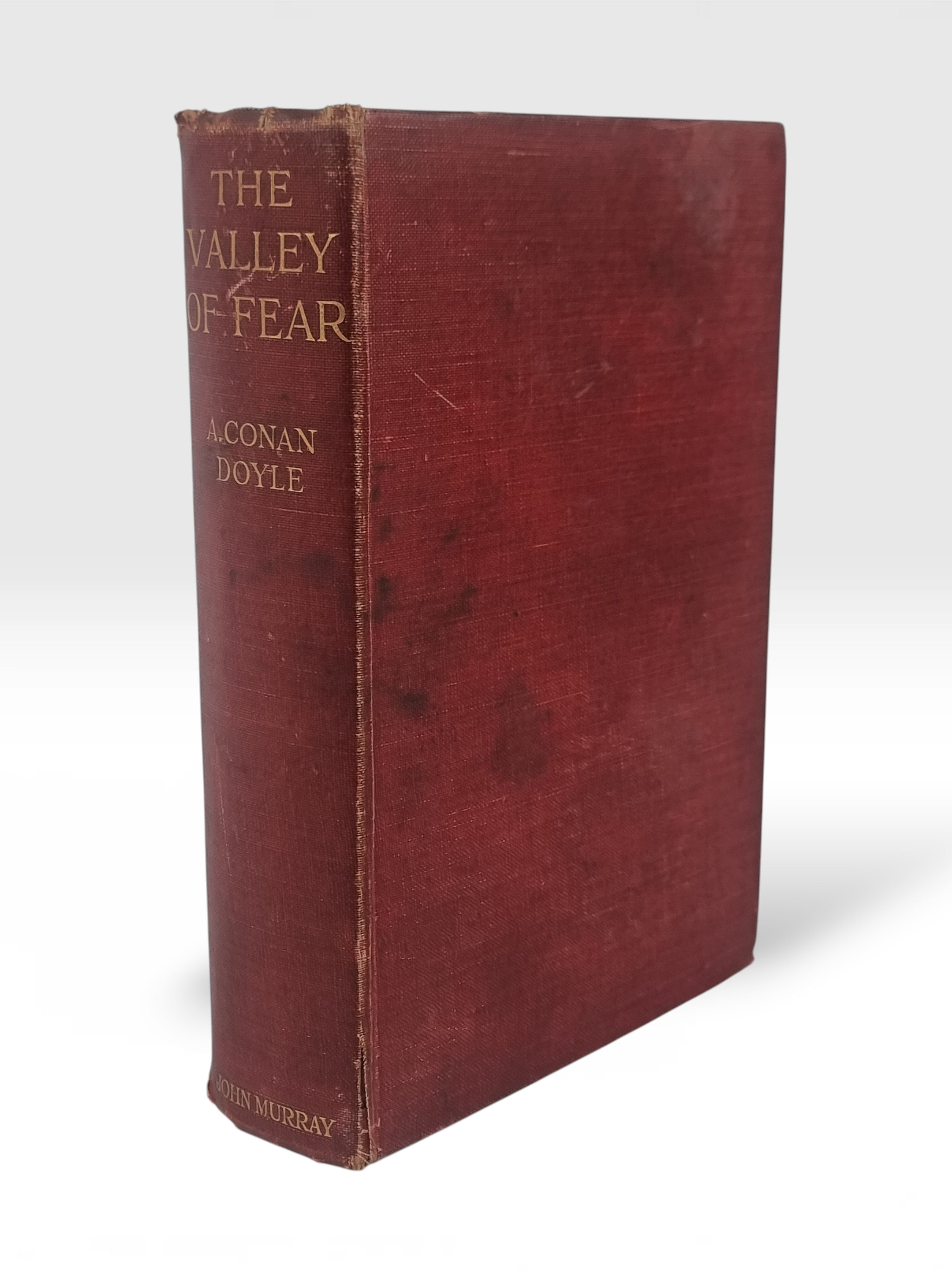 The Valley of Fear, A. Conan Doyle — 1st Edition, 2nd Impression