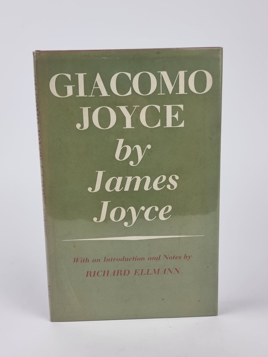 Giacomo Joyce, James Joyce — 1st UK Edition