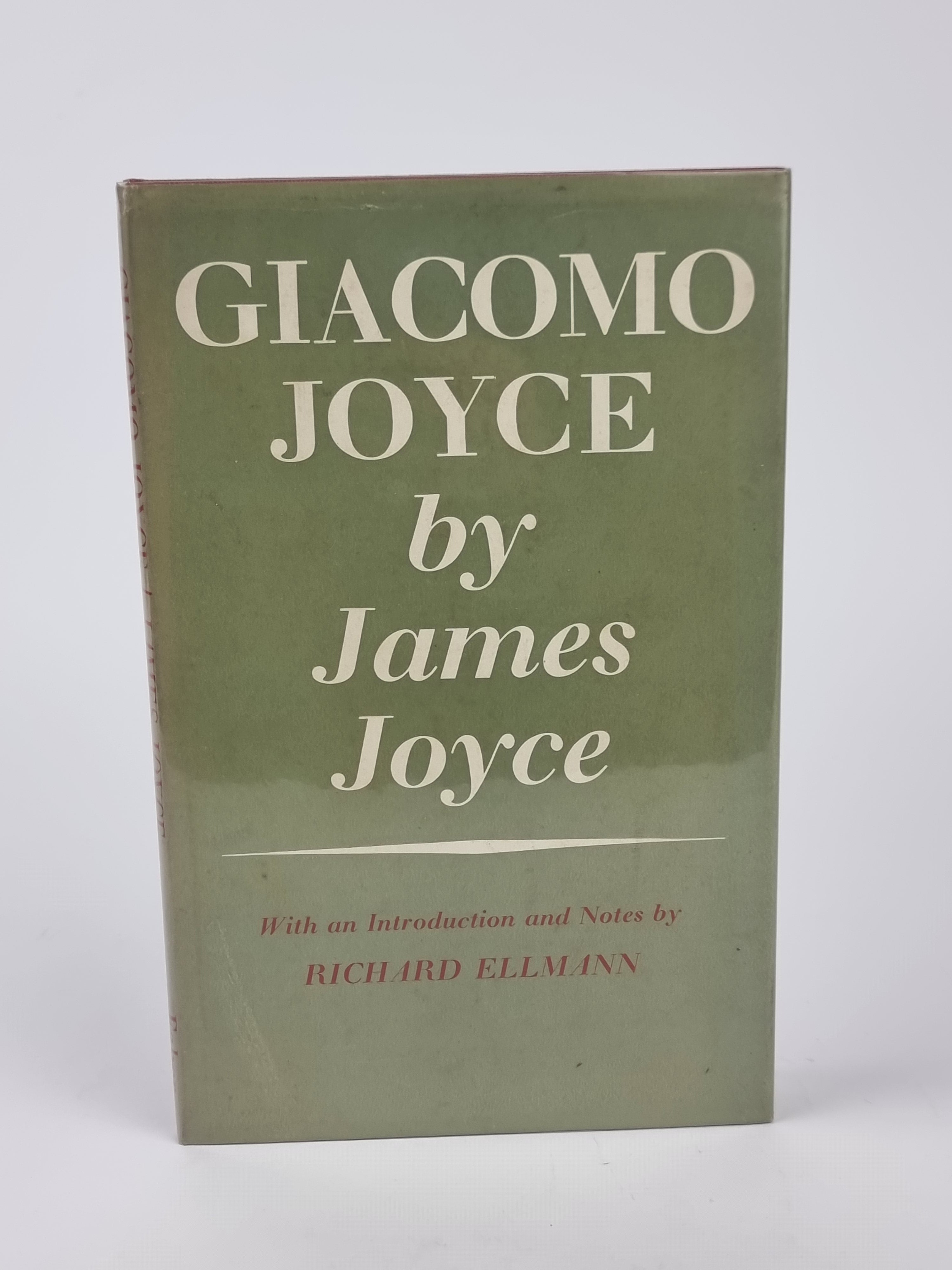 Giacomo Joyce, James Joyce — 1st UK Edition