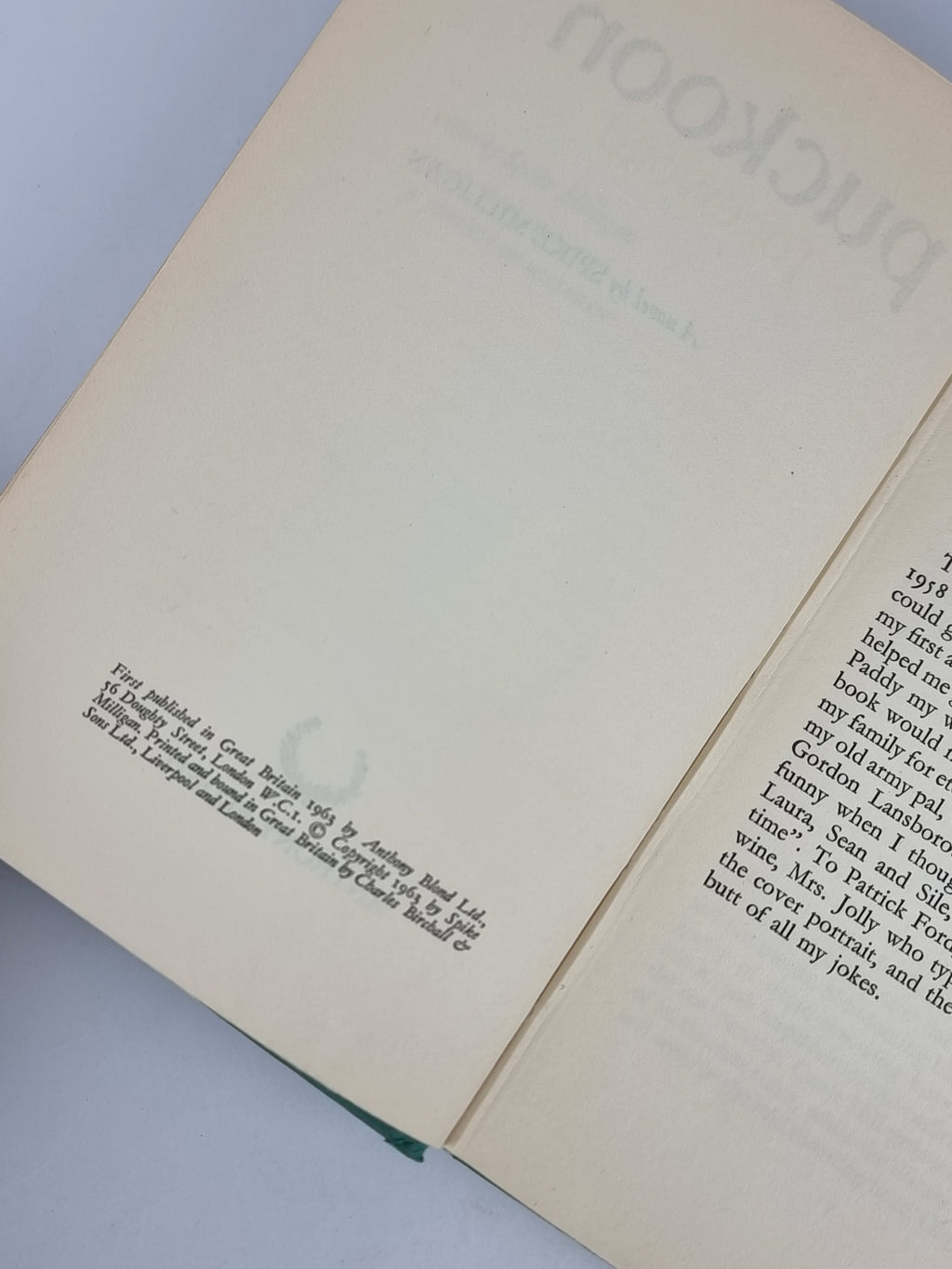 Puckoon, Spike Milligan — 1st Edition