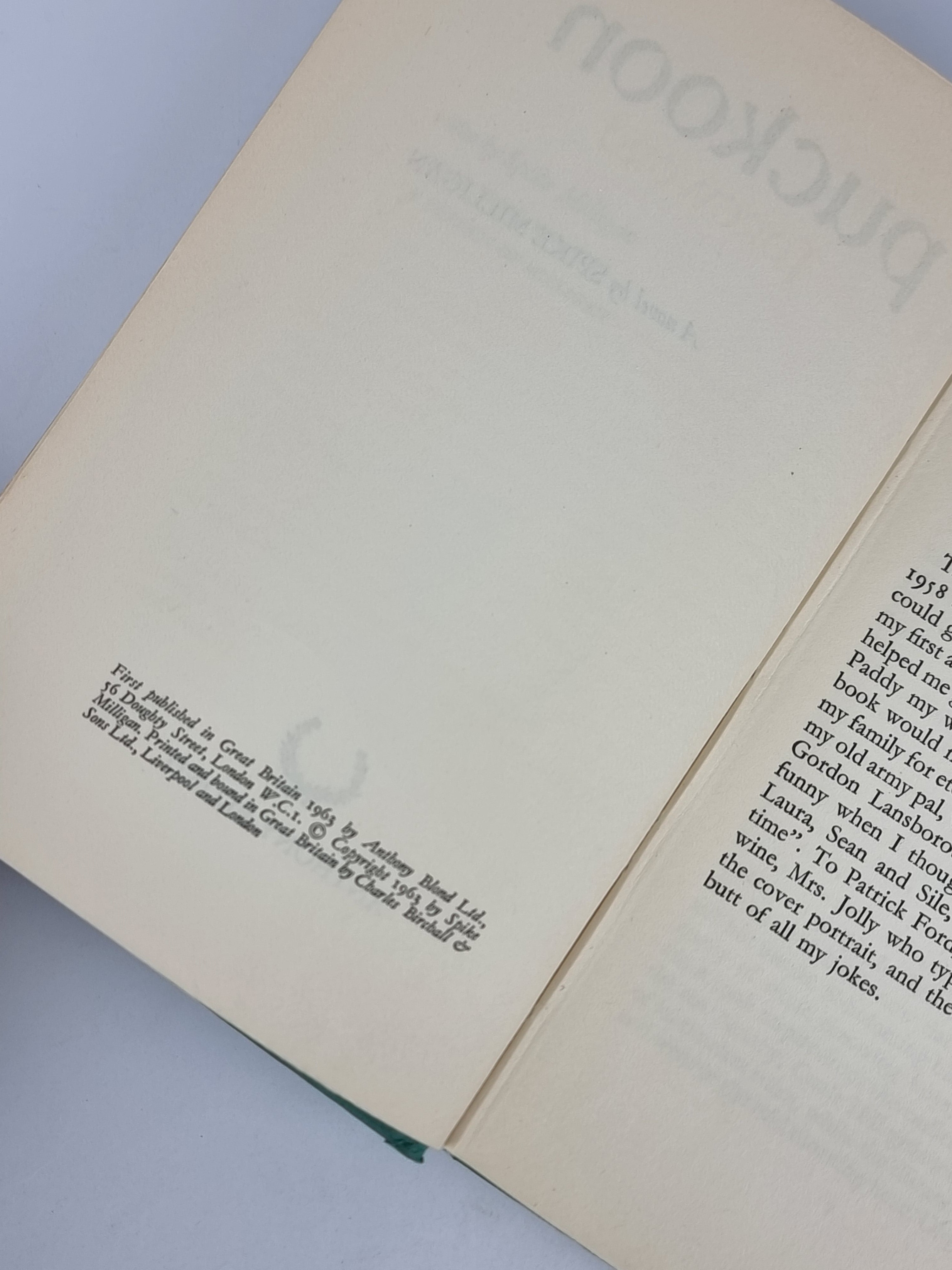 Puckoon, Spike Milligan — 1st Edition