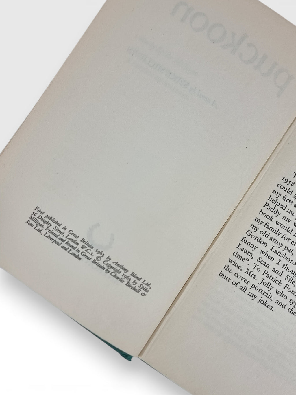 Puckoon, Spike Milligan — 1st Edition