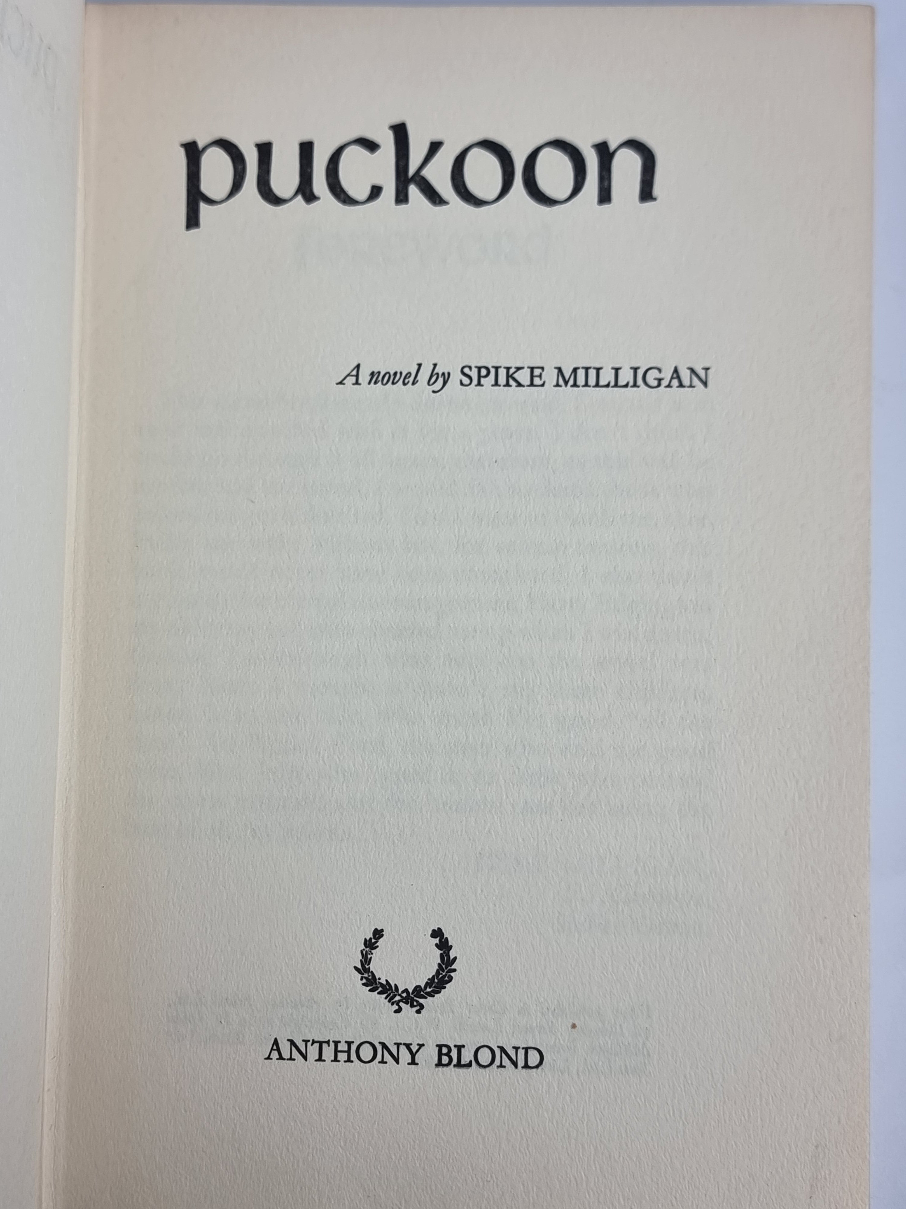 Puckoon, Spike Milligan — 1st Edition