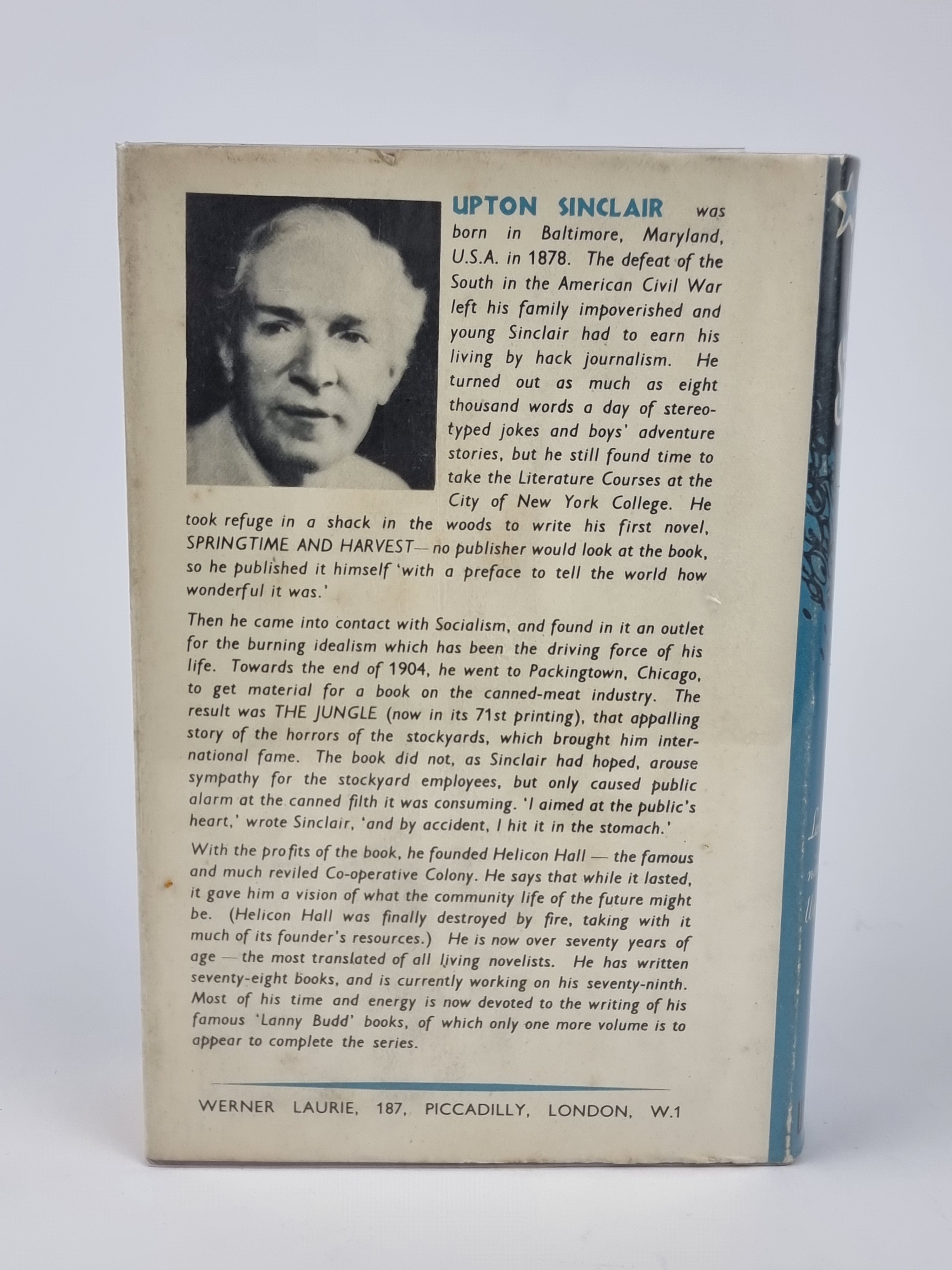 One Clear Call, Upton Sinclair — 1st Edition