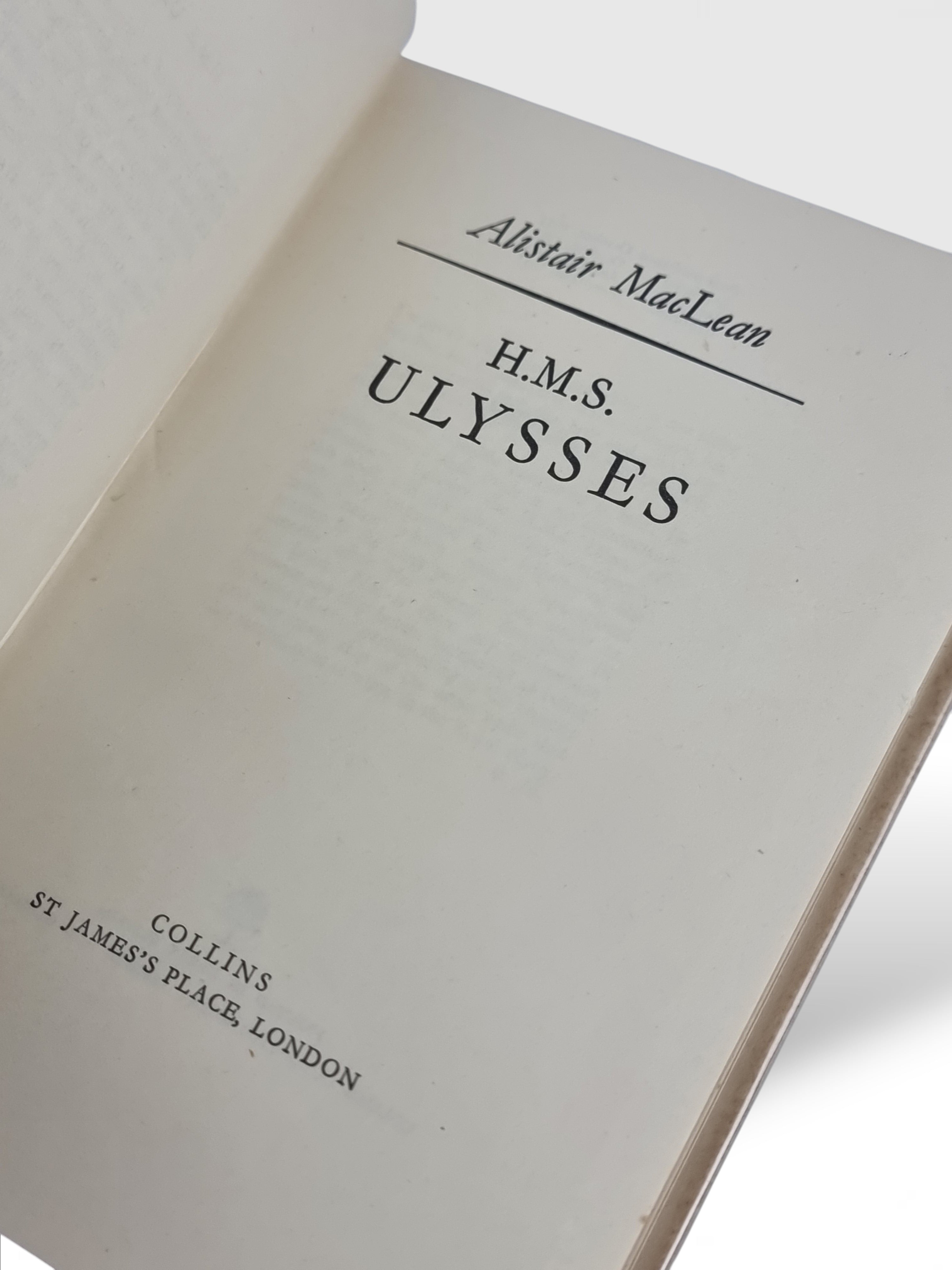 H.M.S Ulysses, Alistair MacLean