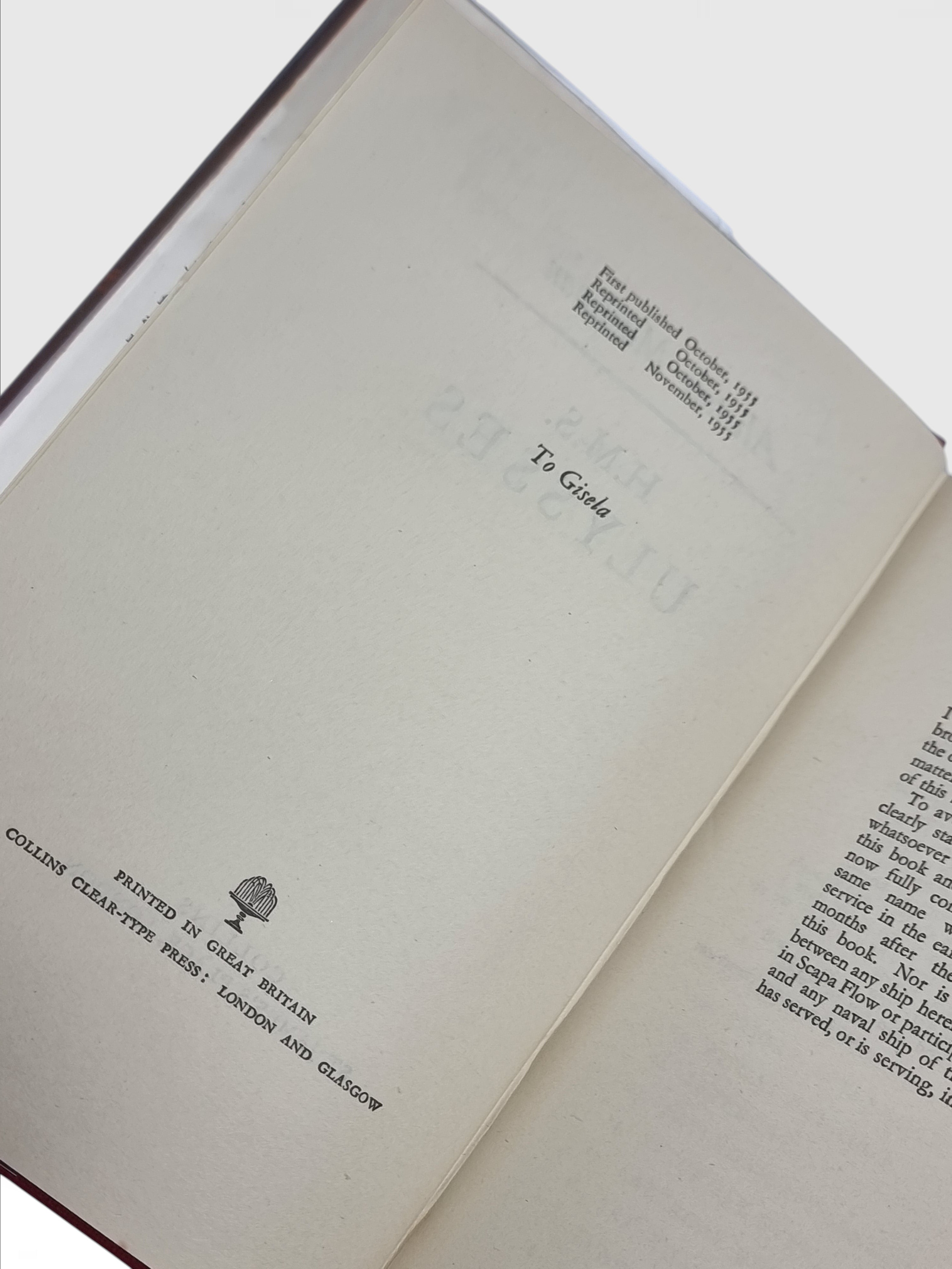 H.M.S Ulysses, Alistair MacLean