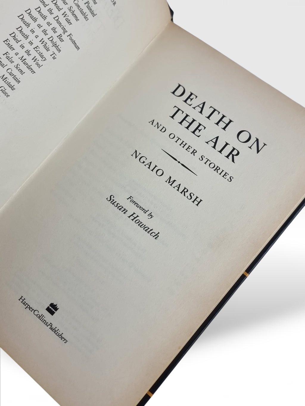 Death on the Air and Other Stories, Ngaio Marsh — 1st Edition