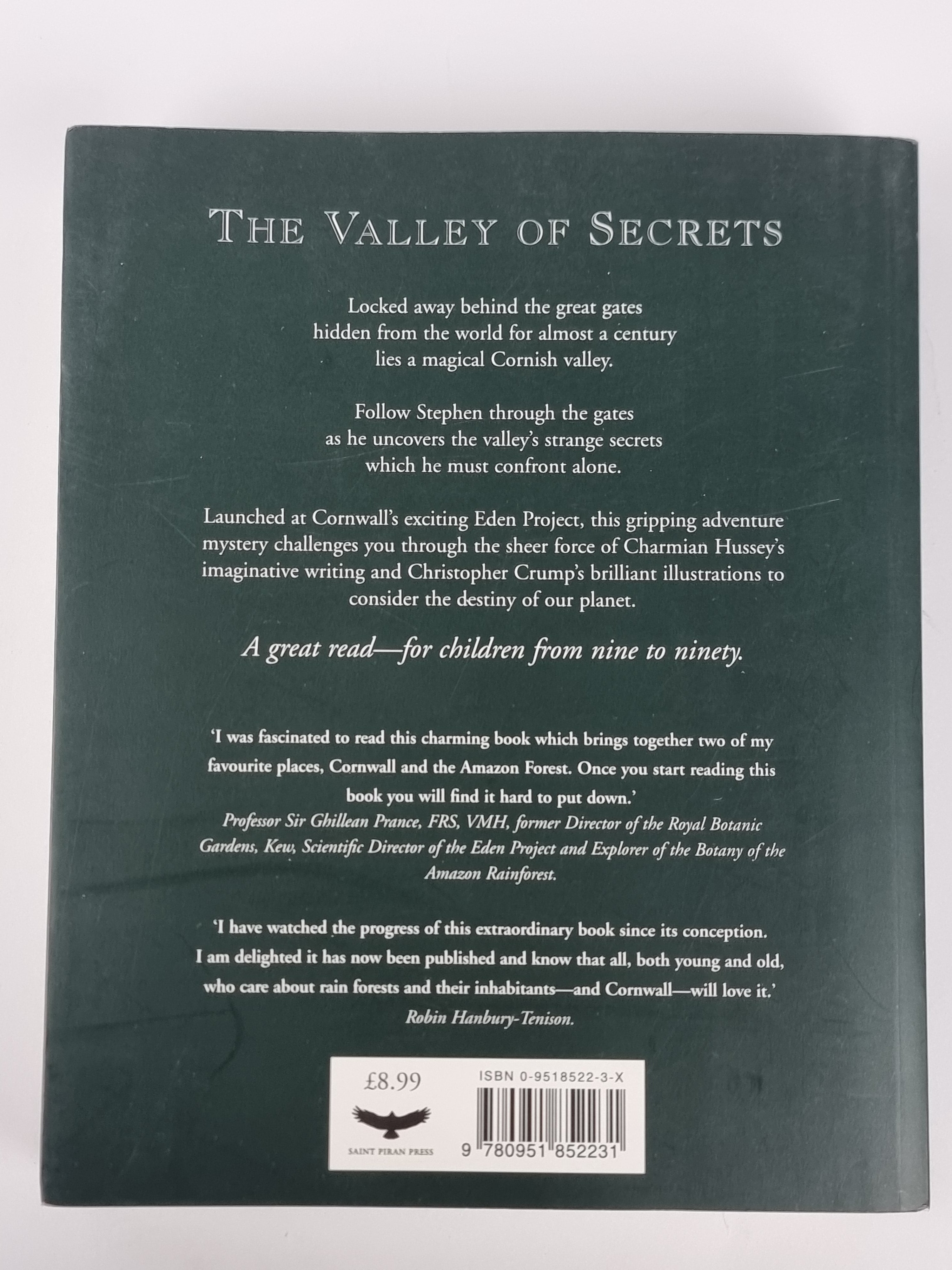 The Valley of Secrets, Charmian Hussey — 2nd Impression