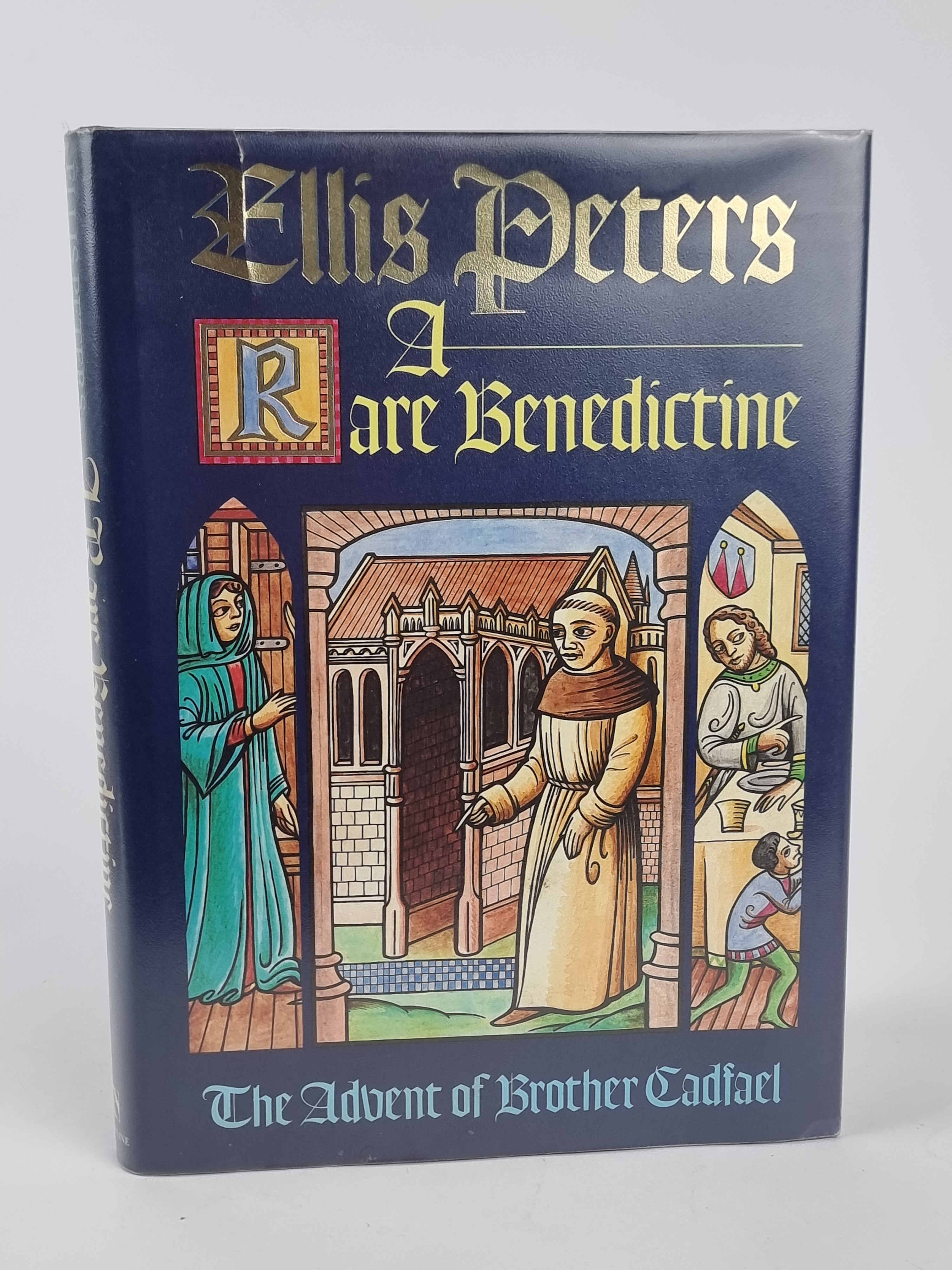 A Rare Benedictine, Ellis Peters — Signed 1st Edition