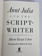 Aunt Julia and the Script Writer, Mario Vargas Llosa — 1st British Edition