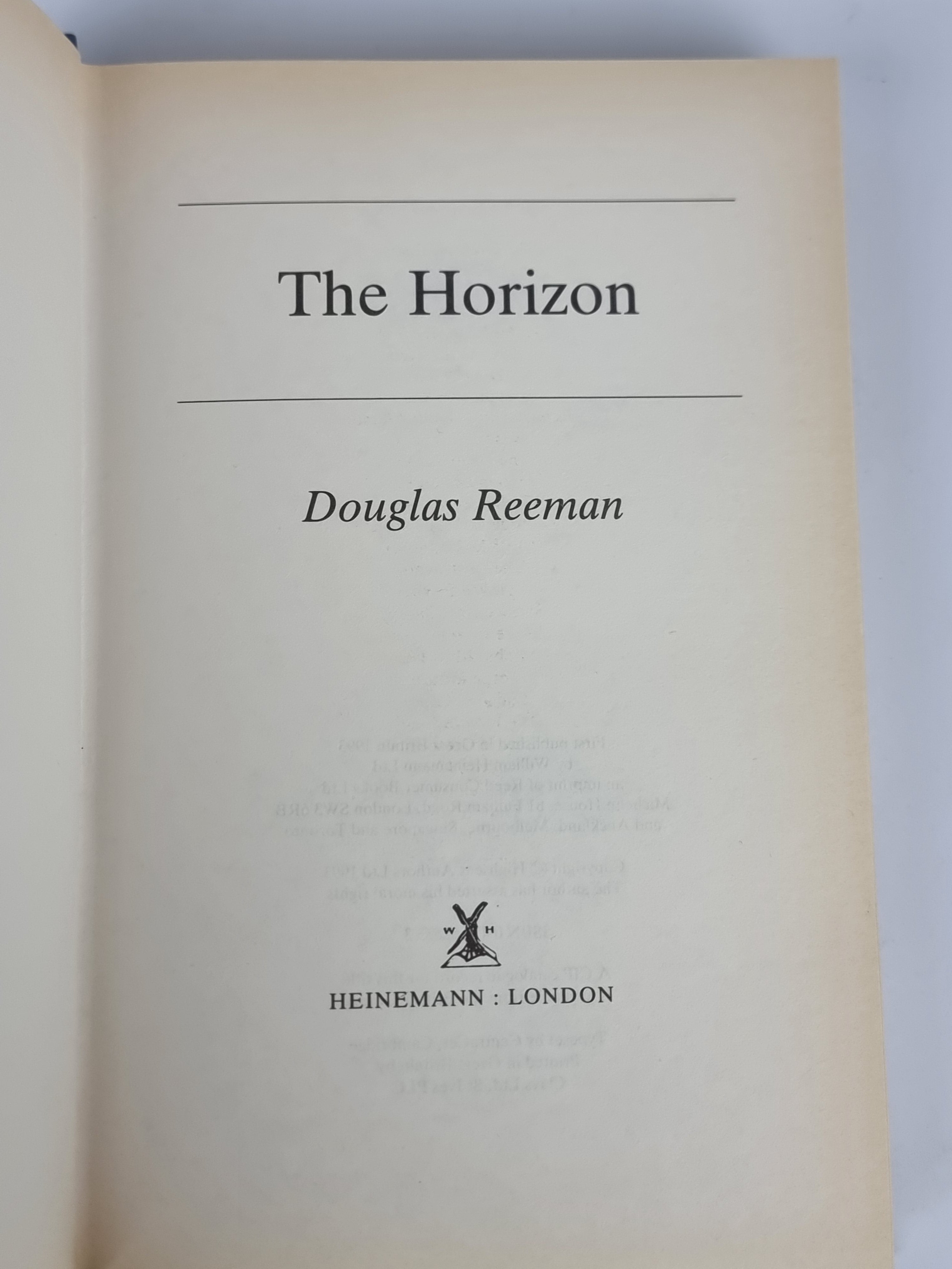 The Horizon; Royal Marines-Blackwood Family Saga, Douglas Reeman — 1st Ed.