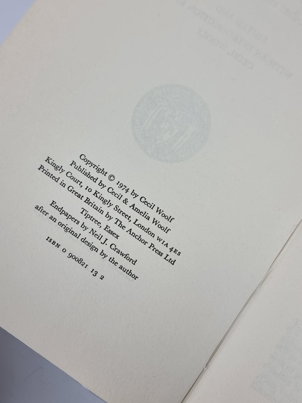 The Armed Hands & Other Stories And Pieces, Baron Corvo — 1st Edition