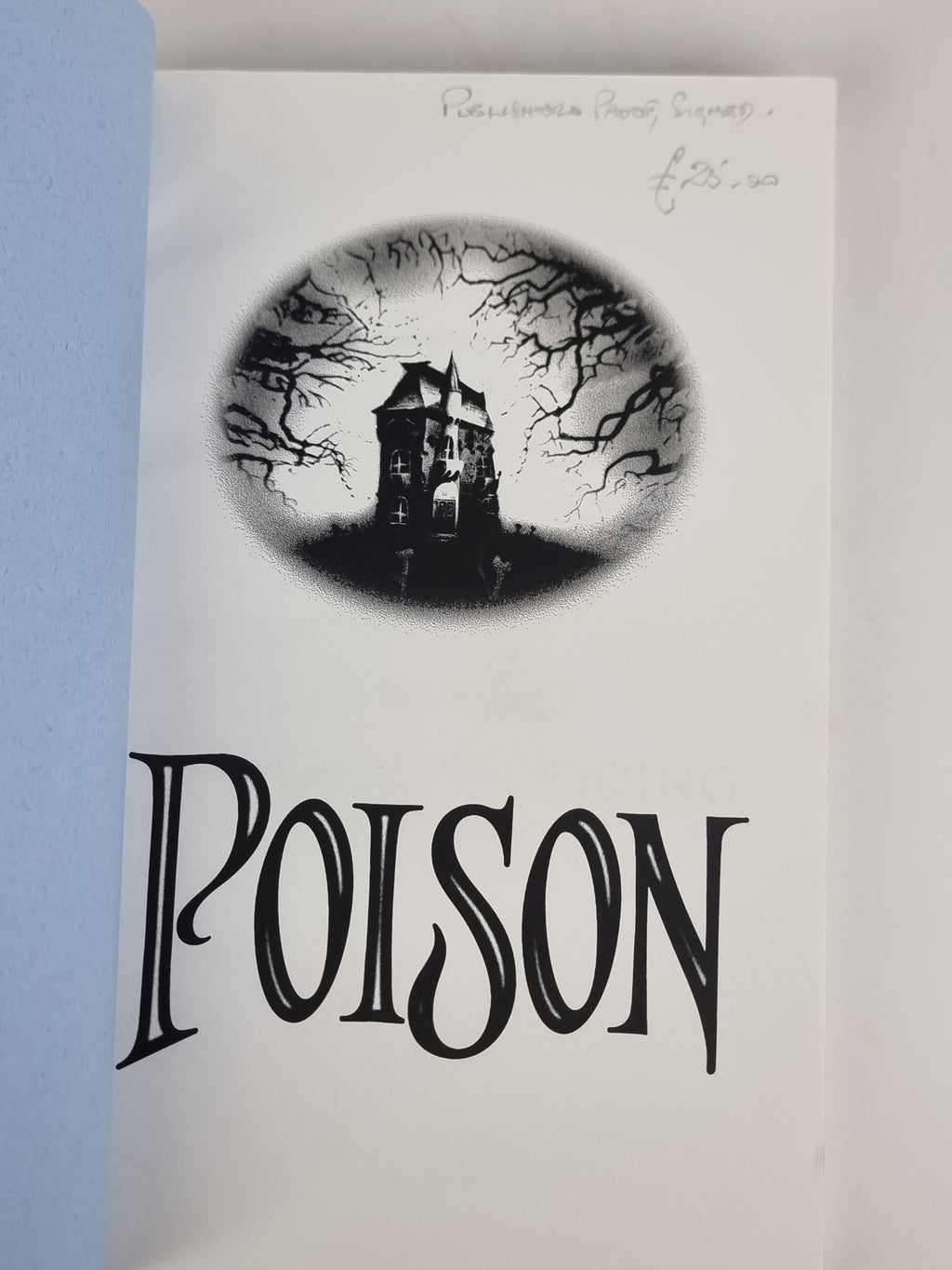 Poison, Chris Wooding — Publisher's Proof, Signed
