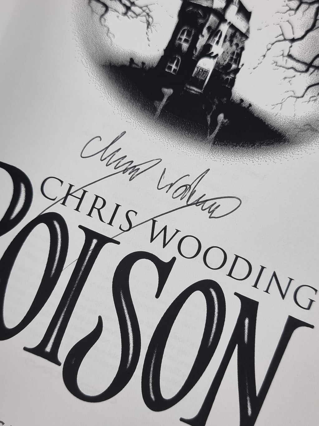 Poison, Chris Wooding — Publisher's Proof, Signed