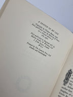 A Sketch of My Life, Thomas Mann — 1st English Edition