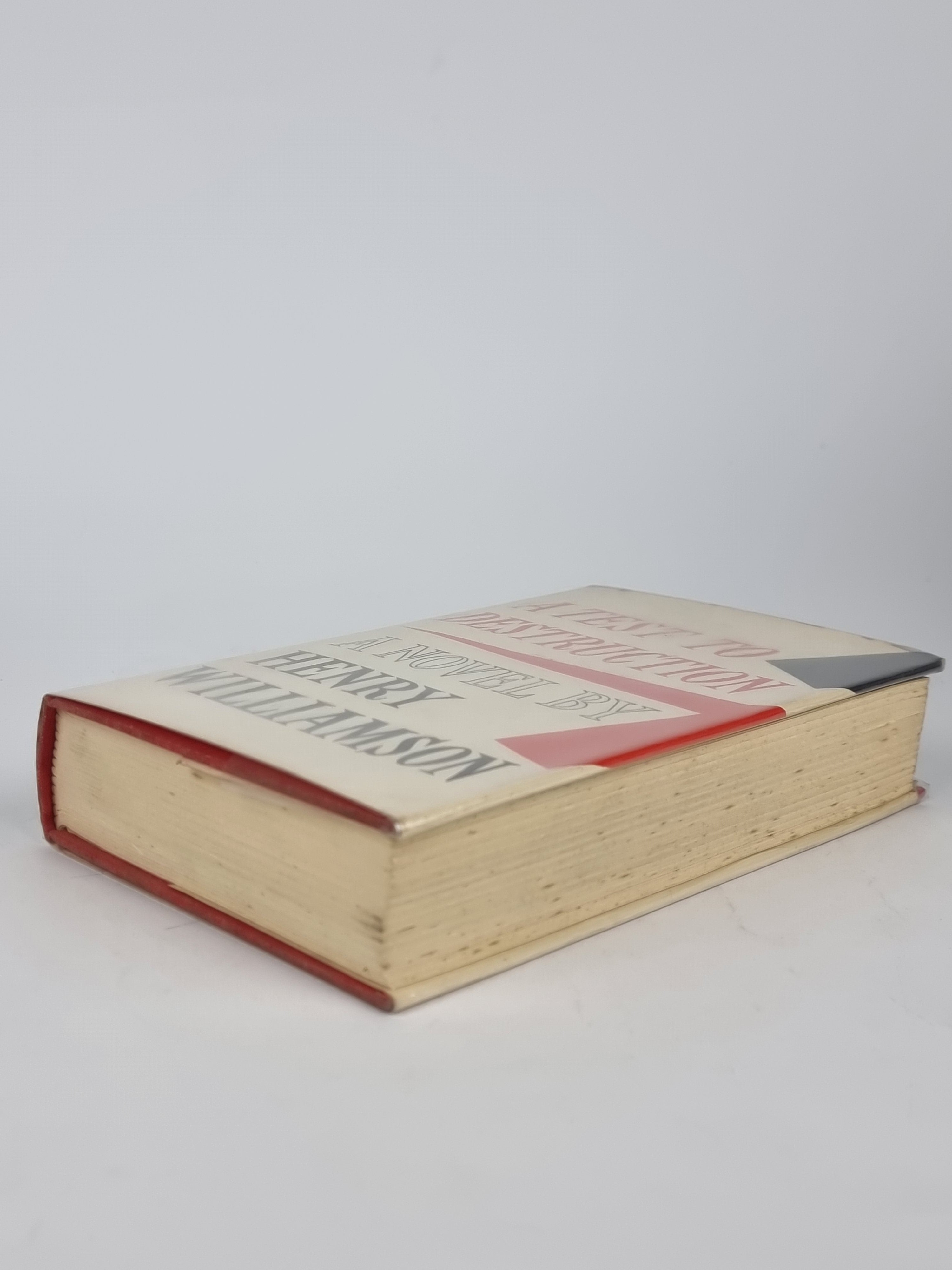 A Test to Destruction, Henry Williamson — 1st Edition