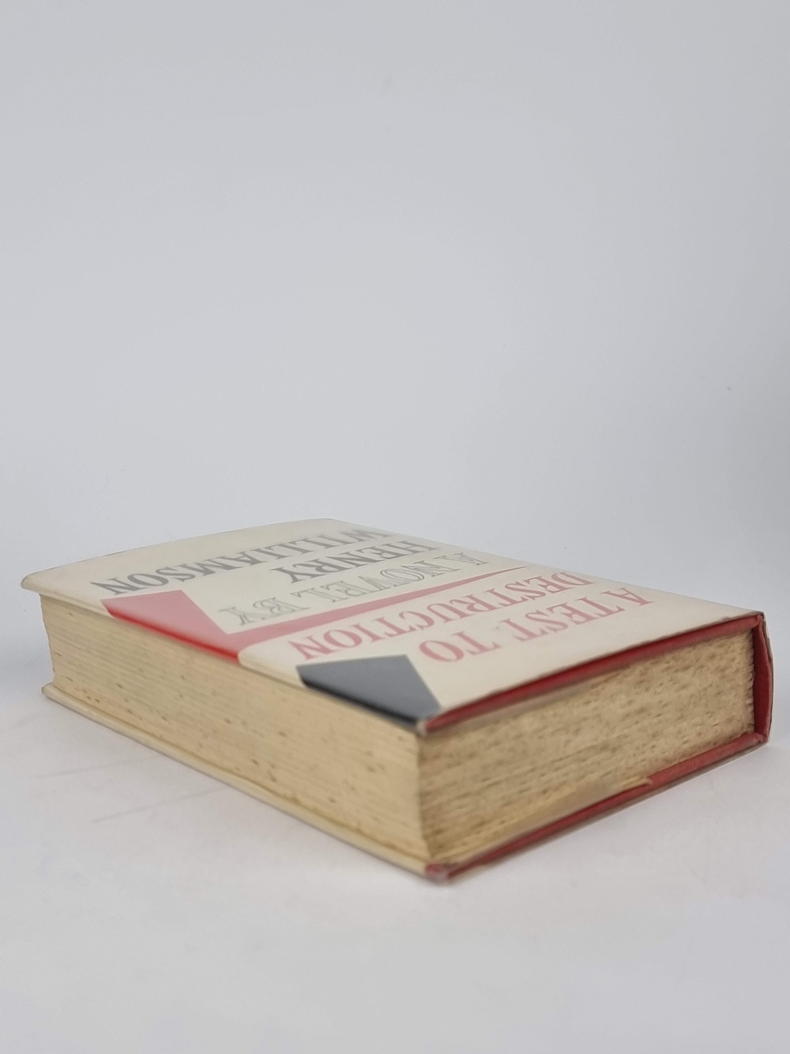 A Test to Destruction, Henry Williamson — 1st Edition