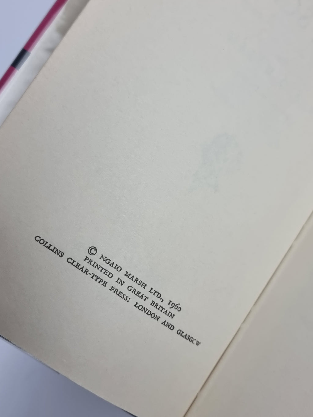 False Scent, Ngaio Marsh — 1st Edition