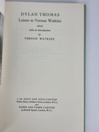 Letters to Vernon Watkins, Dylan Thomas — 1st Edition