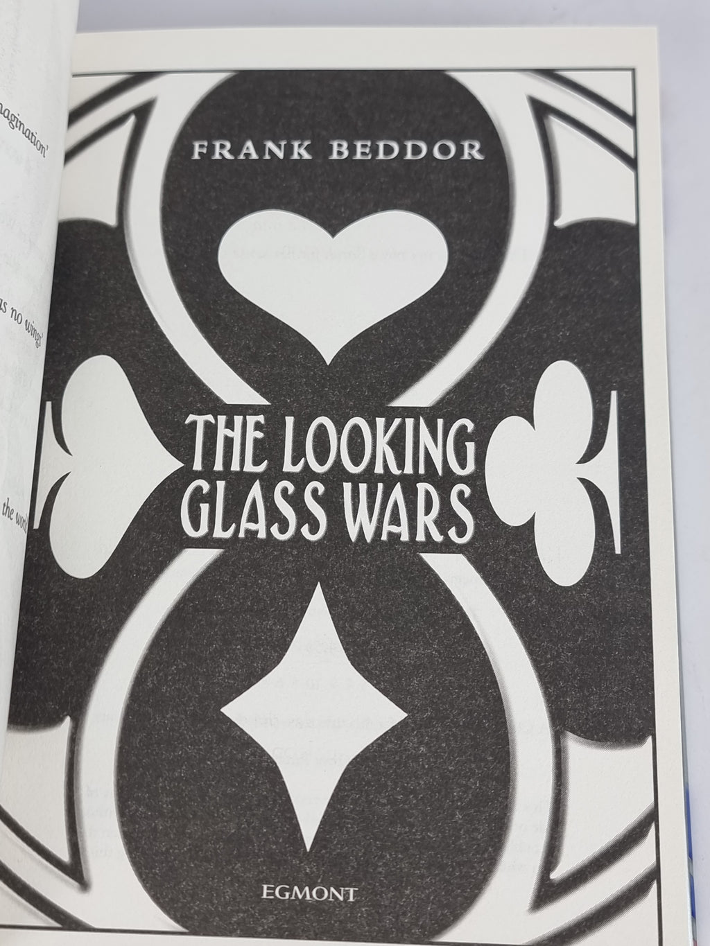 The Looking Glass Wars, Frank Beddor — 1st Edition, Signed