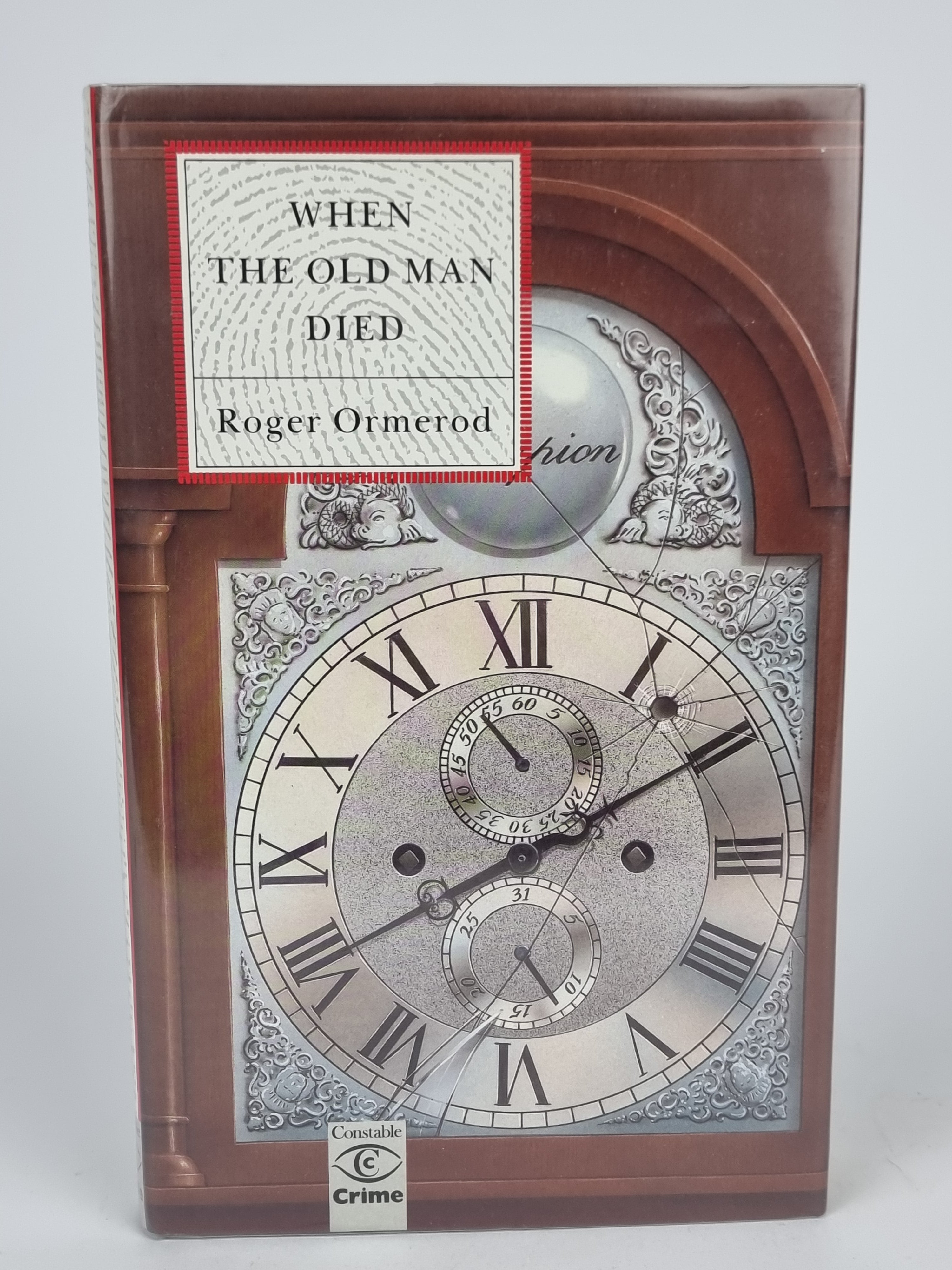 When the Old Man Died, Roger Ormerod — 1st Edition, Signed & Inscribed