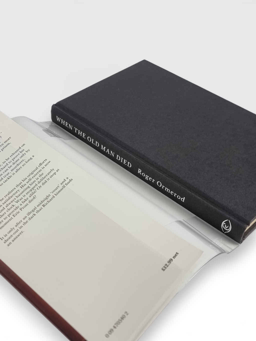 When the Old Man Died, Roger Ormerod — 1st Edition, Signed & Inscribed