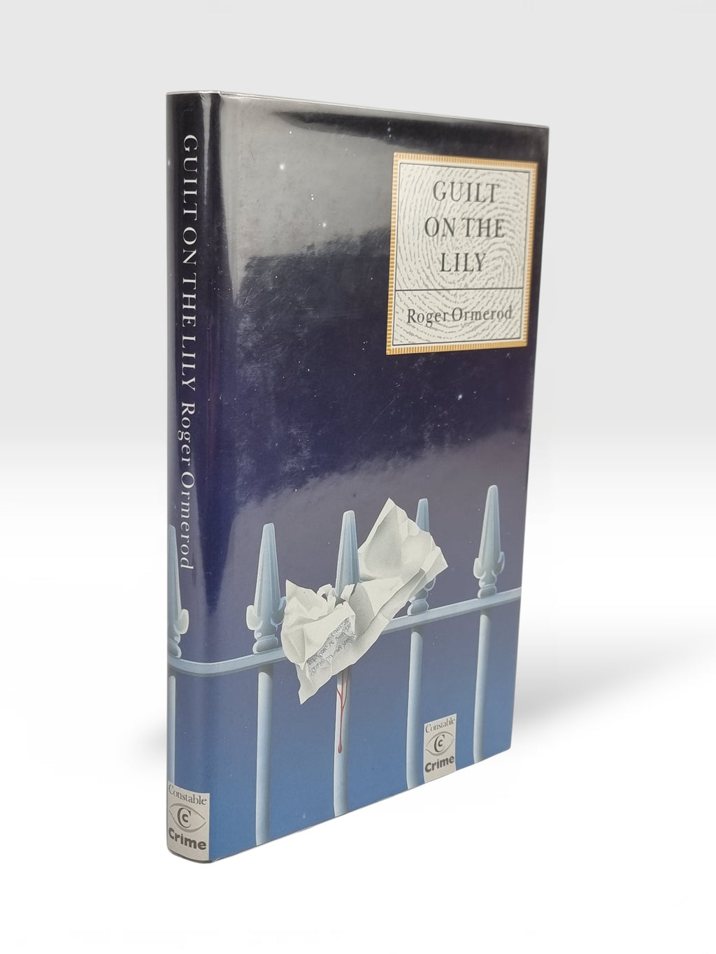 Guilt on the Lily, Roger Ormeord — 1st Edition, Signed & Inscribed