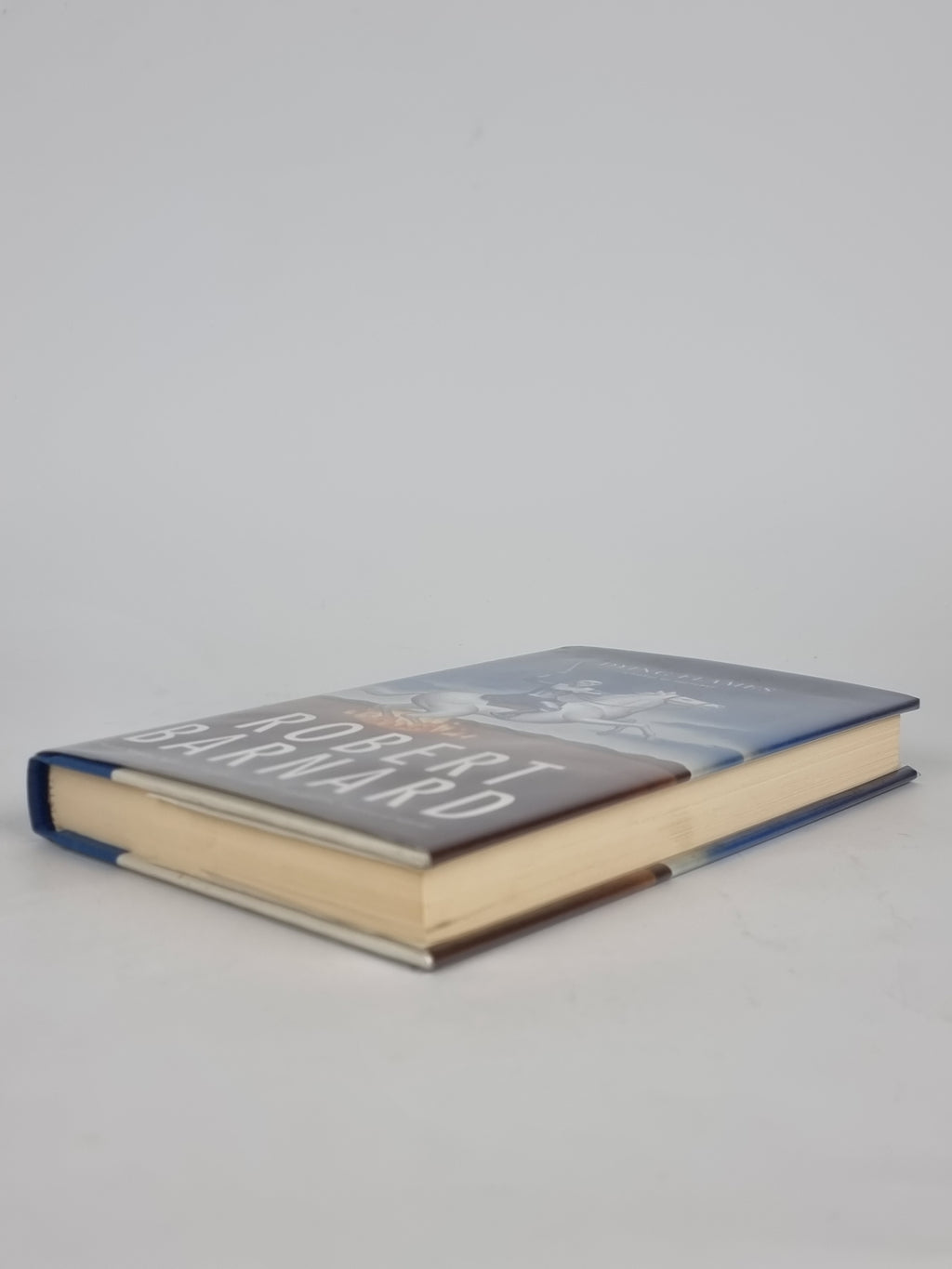 Dying Flames, Robert Barnard — 1st USA Edition, Signed & Inscribed