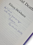Easeful Death, Eileen Dewhurst — 1st Edition, Signed & Inscribed