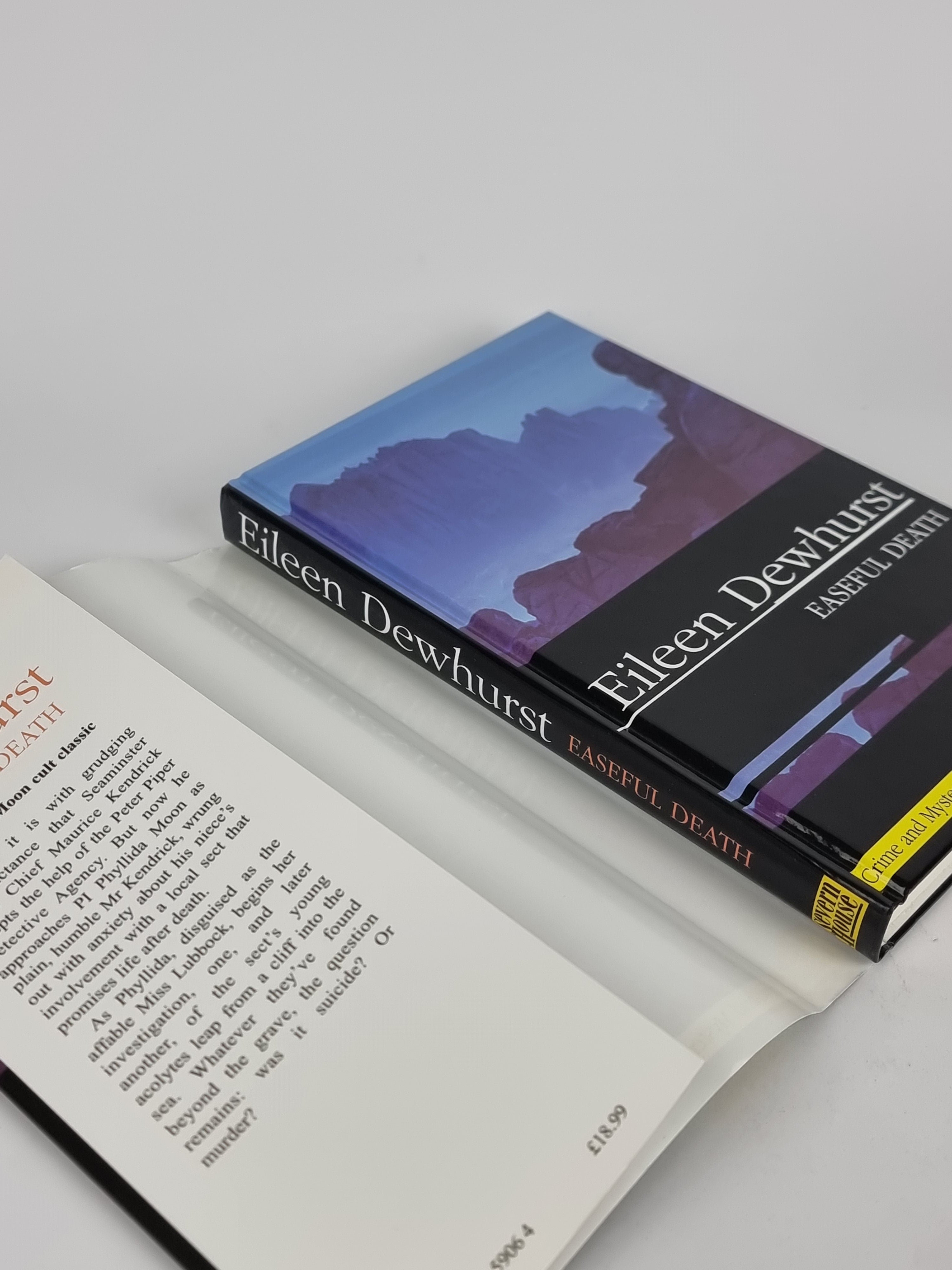 Easeful Death, Eileen Dewhurst — 1st Edition, Signed & Inscribed