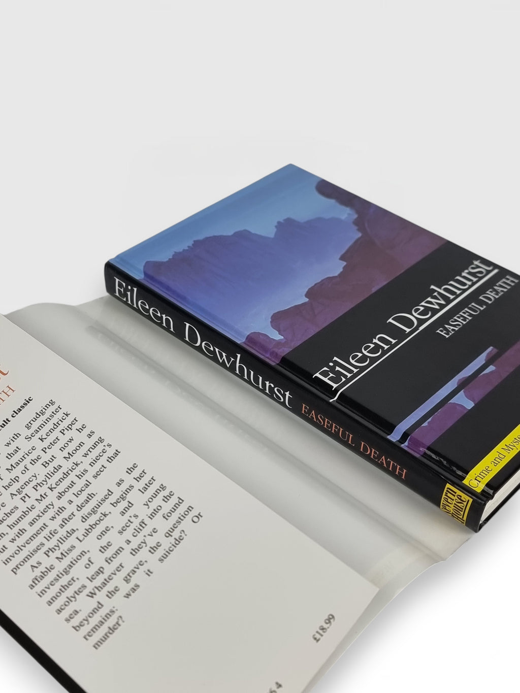 Easeful Death, Eileen Dewhurst — 1st Edition, Signed & Inscribed