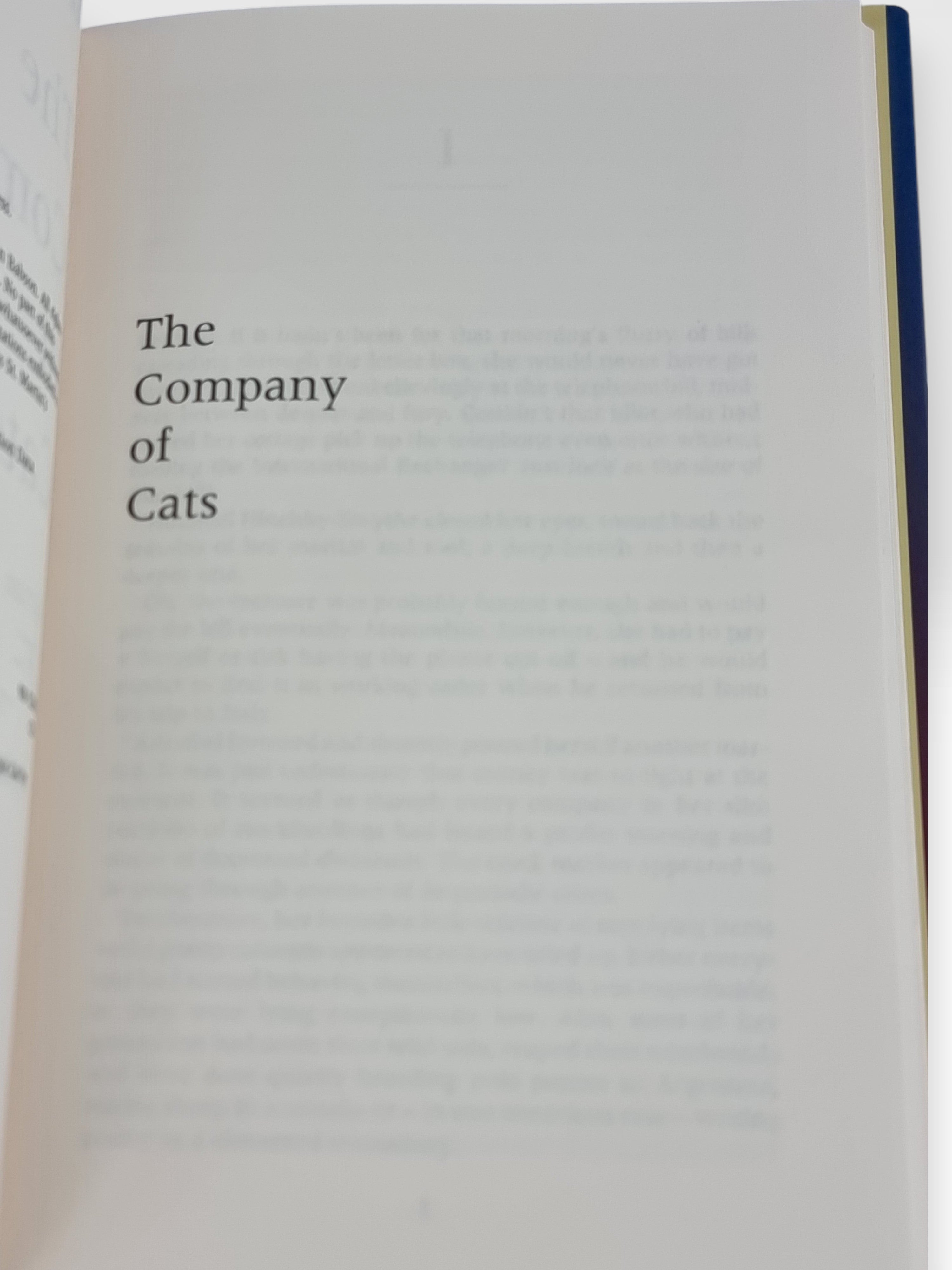 The Company of Cats, Marian Babson — 1st Edition