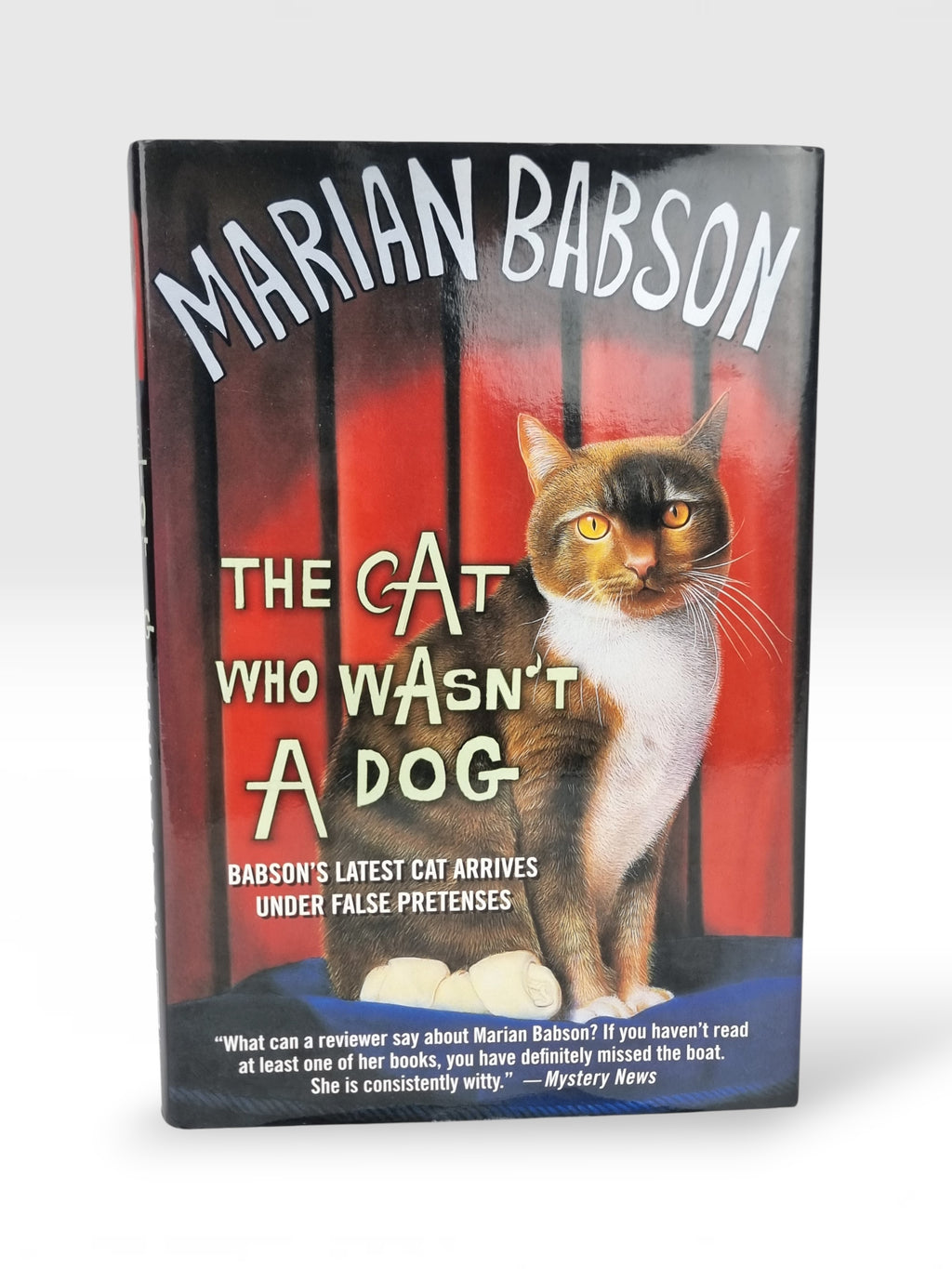 The Cat who Wasn't a Dog, Marian Babson — 1st Edition, Signed & Inscribed