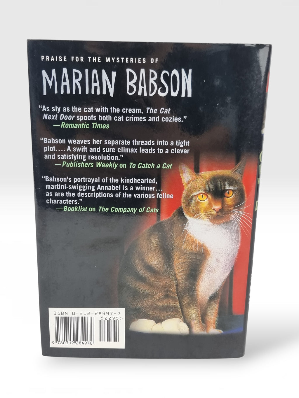 The Cat who Wasn't a Dog, Marian Babson — 1st Edition, Signed & Inscribed