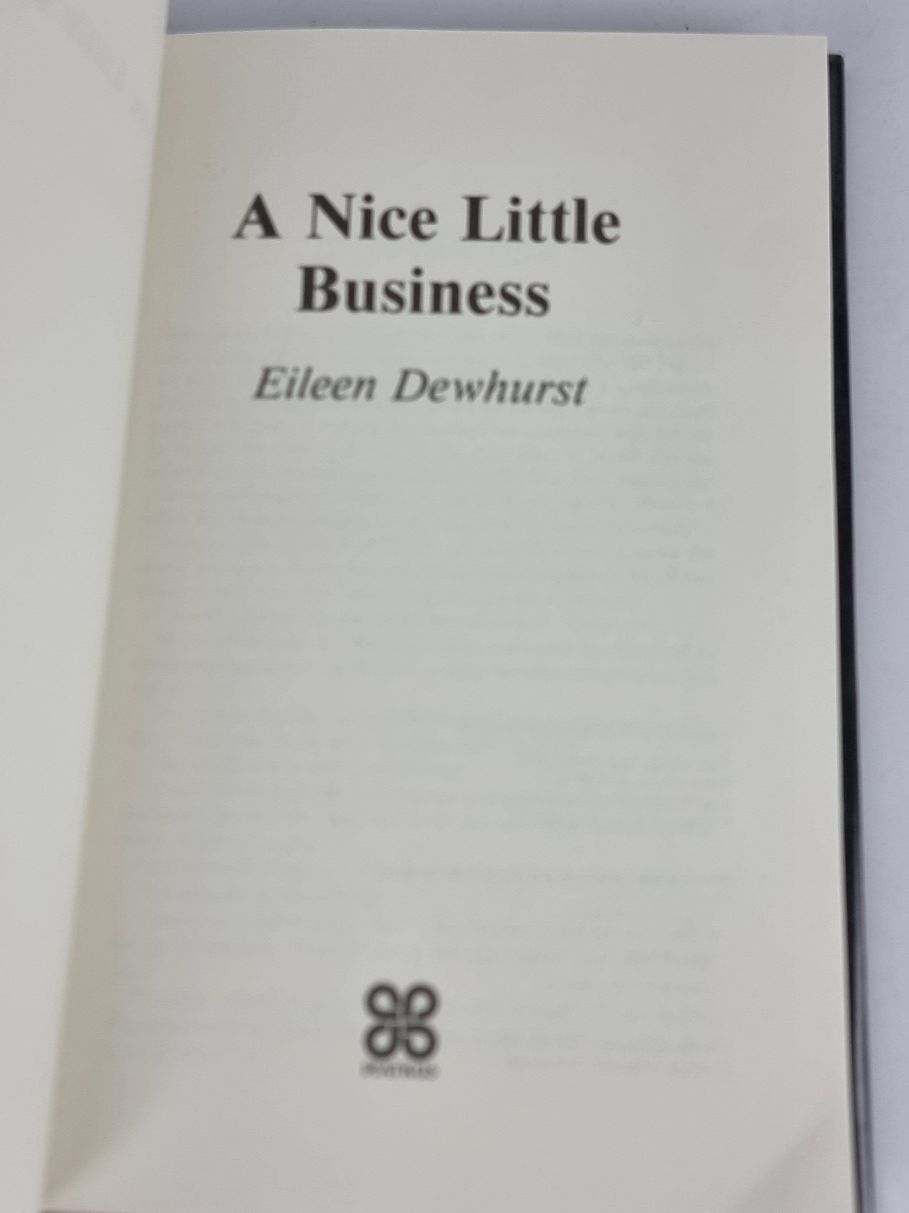 A Nice Little Business, Eileen Dewhurst — 1st Edition