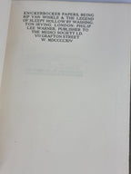 Knickerbocker Papers: Rip Van Winkle; Sleepy Hollow, Washington Irving — Limited Ed.