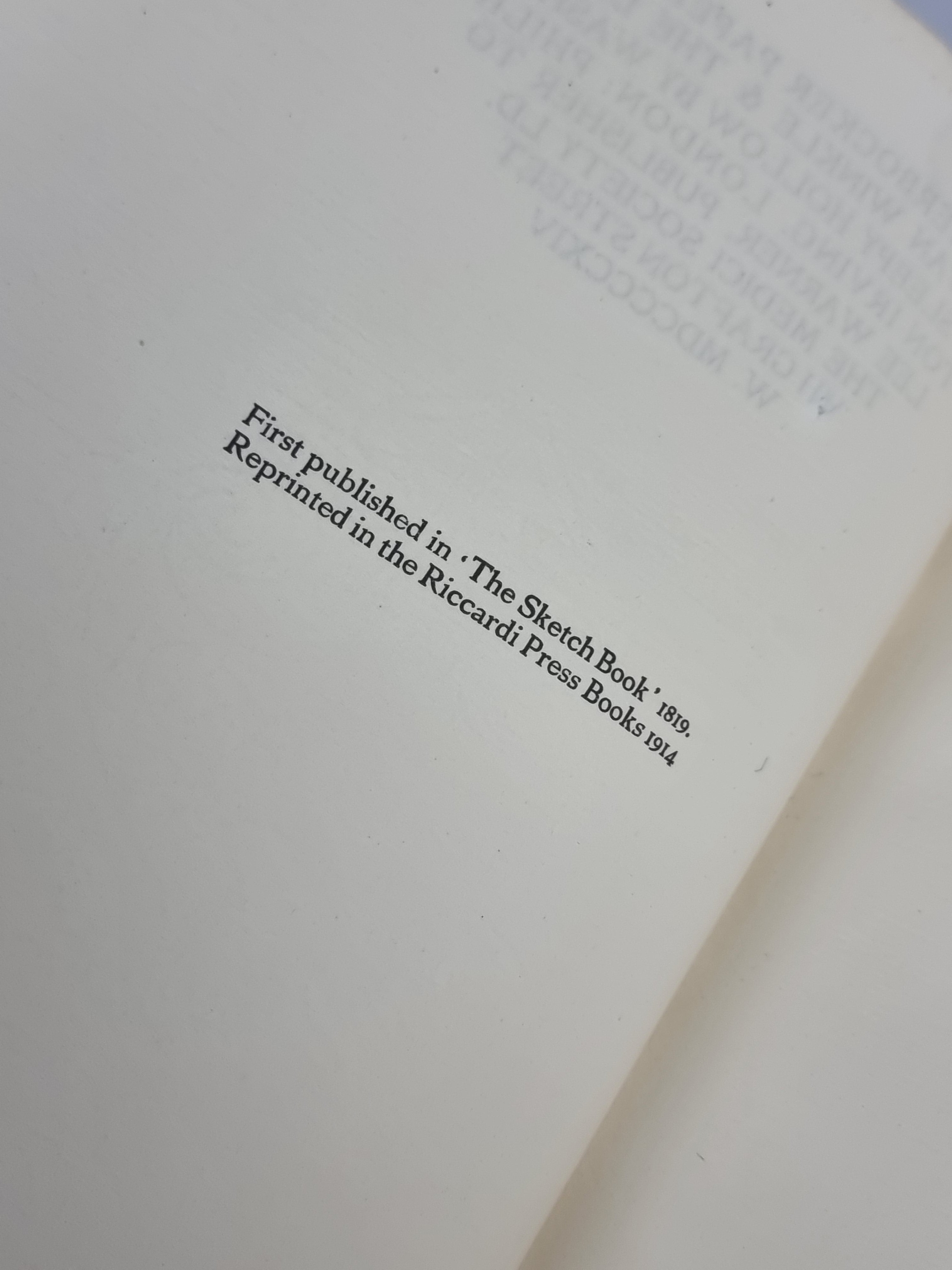 Knickerbocker Papers: Rip Van Winkle; Sleepy Hollow, Washington Irving — Limited Ed.